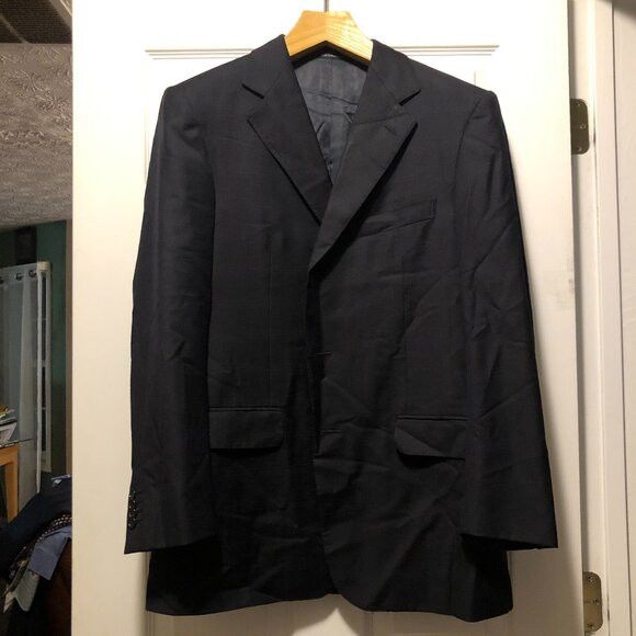 Ermenegildo Zegna ERMENEGILDO ZEGNA MEN'S 100%WOOL SPORT COAT BLAZER SIZE:40 Size 40R - 1 Thumbnail