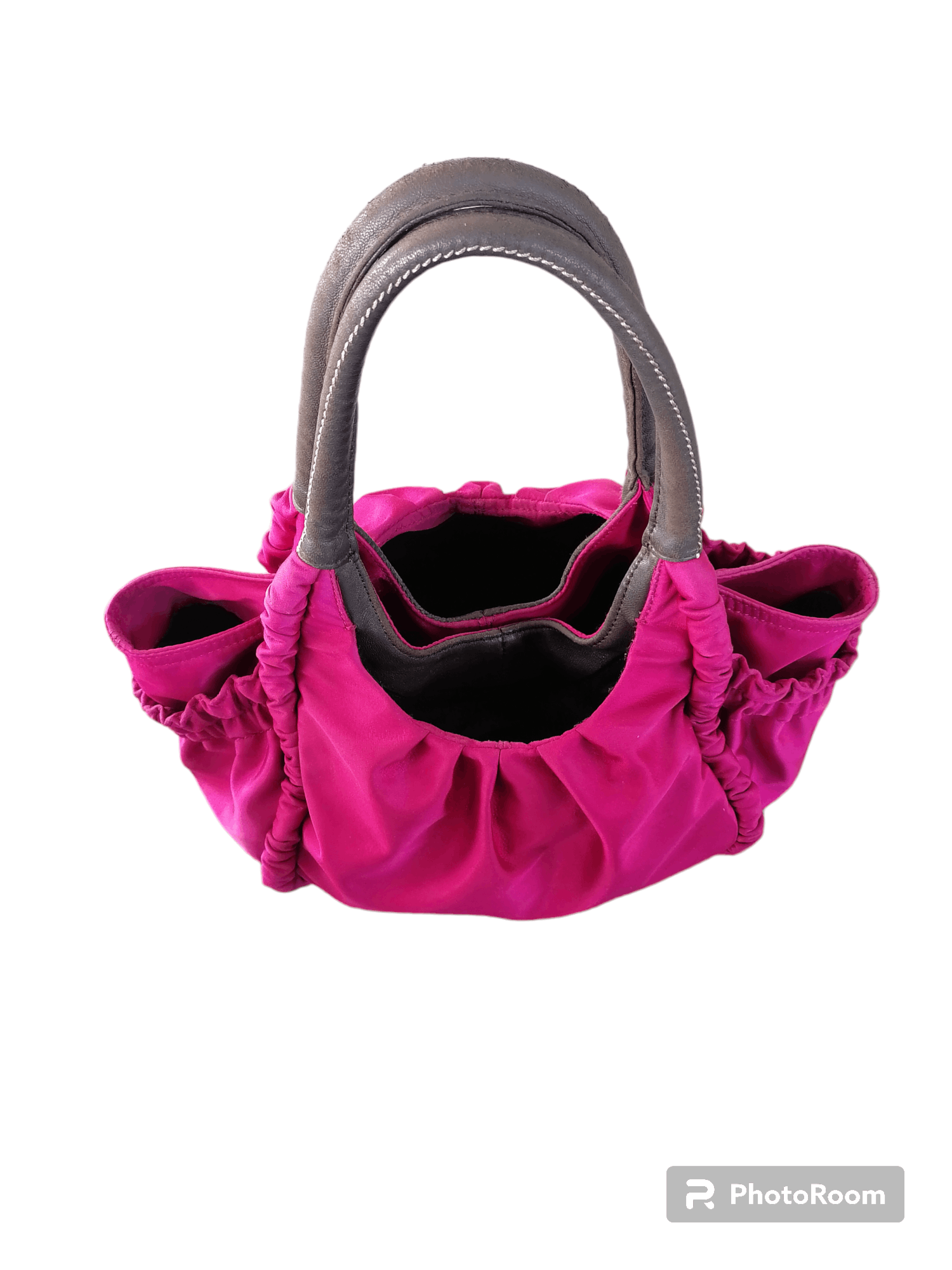 Y'saccs By Yohji Yamamoto Pink Nylon Hand Carry / Tote Bag