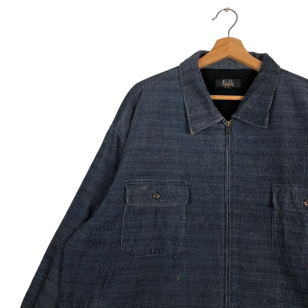 Flannel 🔥Vintage Zipper Flannel Jacket Tartan ELEL Issey Miyake Size US L / EU 52-54 / 3 - 7 Thumbnail