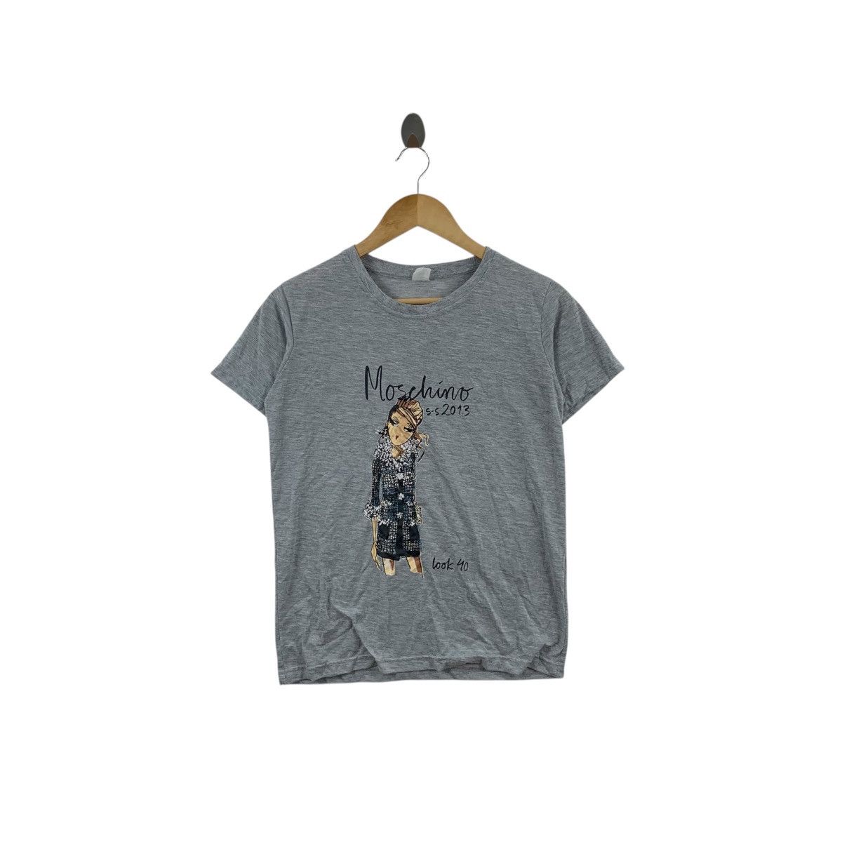 Moschino MOSCHINO x 25ANS 2013 Sprint Summer Tee Shirt Top Size S / US 4 / IT 40 - 1 Thumbnail