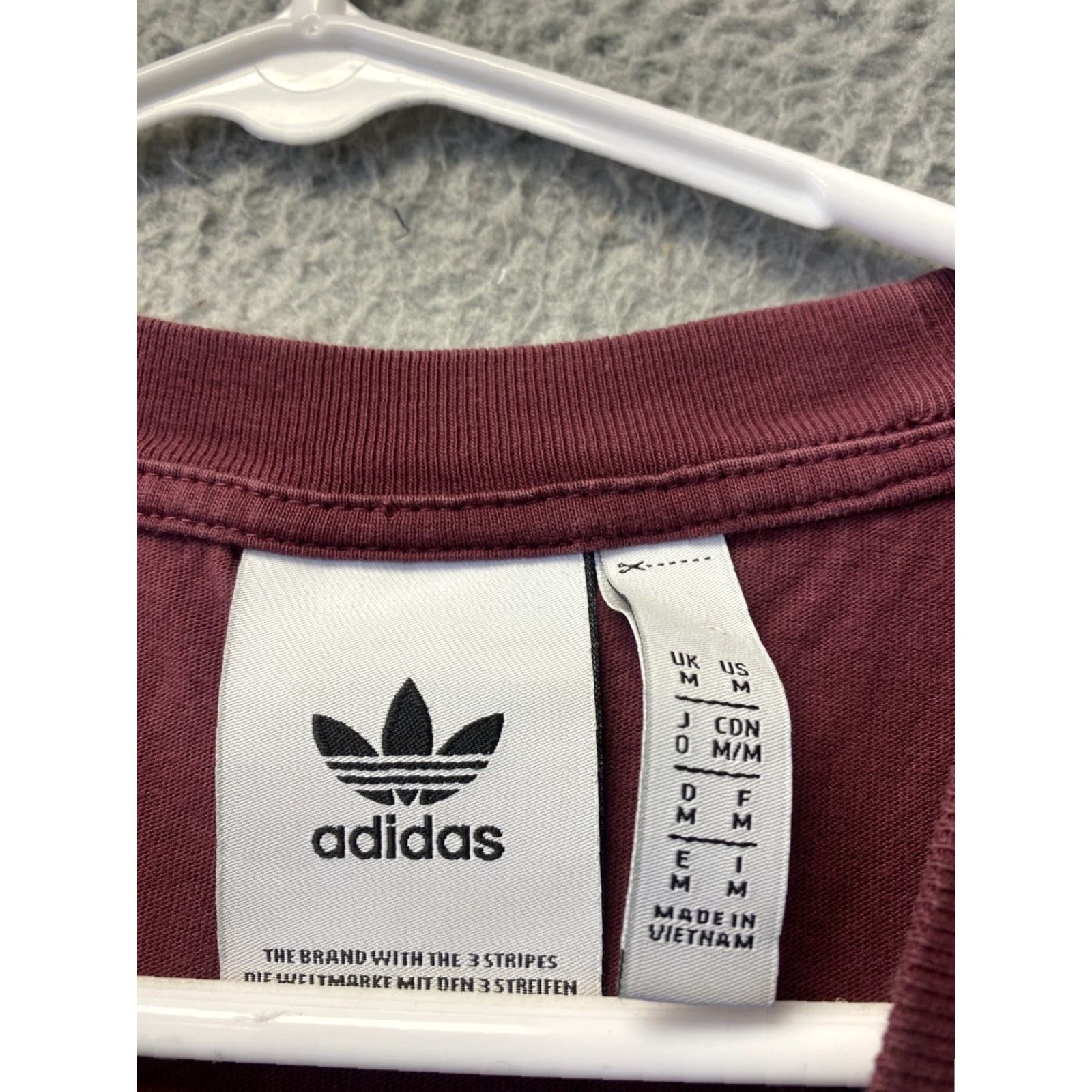 Adidas adidas T shirt Logo Tee Mens Medium plum / 62-46 Size US M / EU 48-50 / 2 - 4 Thumbnail