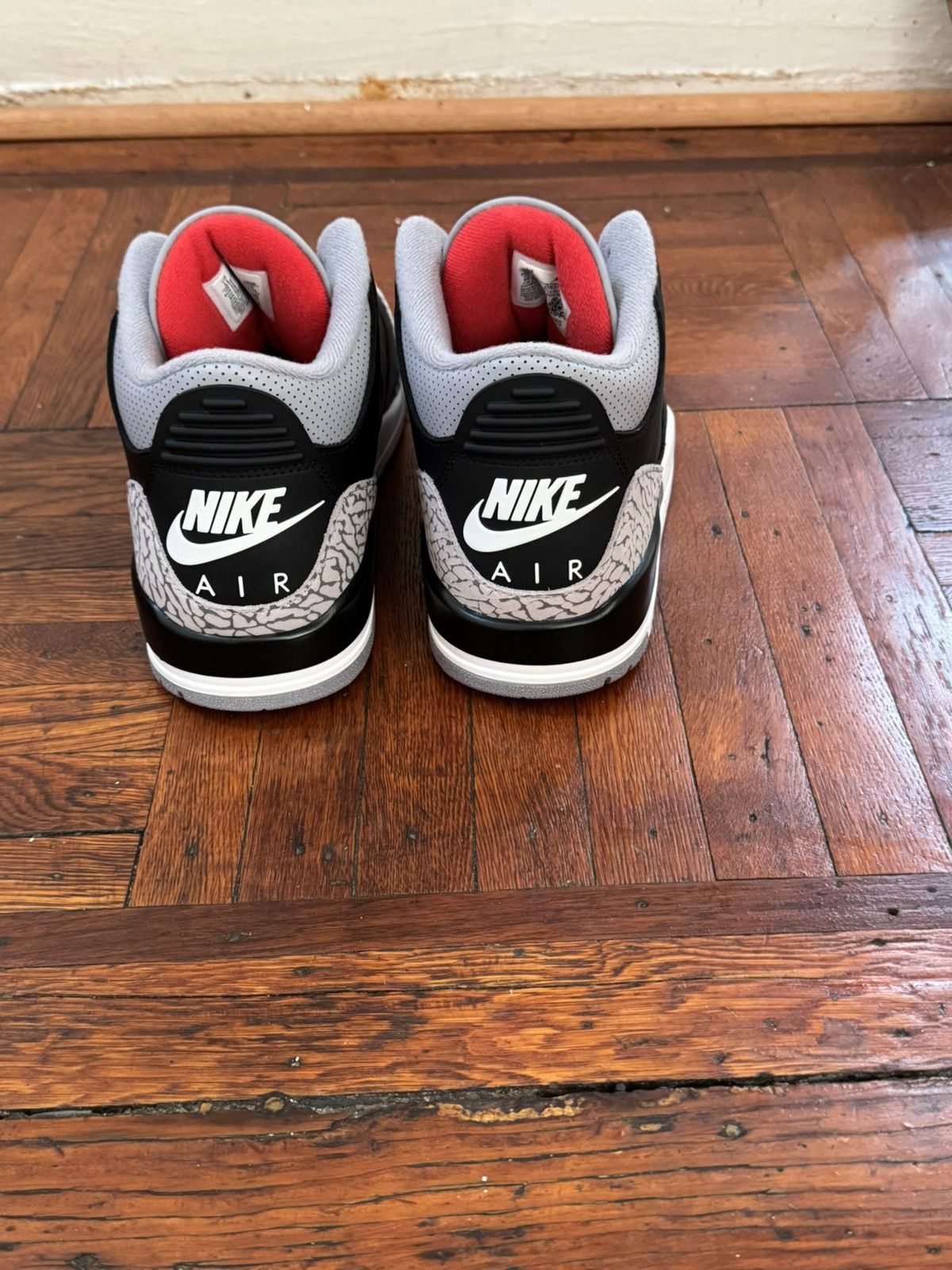 Nike Air Jordan Black Cement 3 Size US 11 / EU 44 - 4 Thumbnail