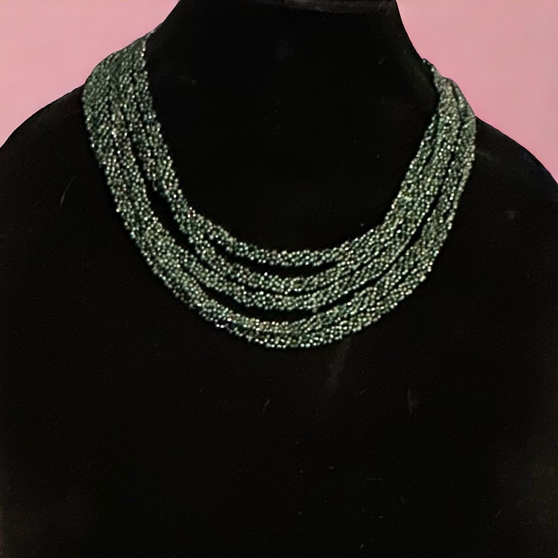 Coldwater Creek Coldwater Creek multi strand woven seed bead necklace Size ONE SIZE - 1 Thumbnail