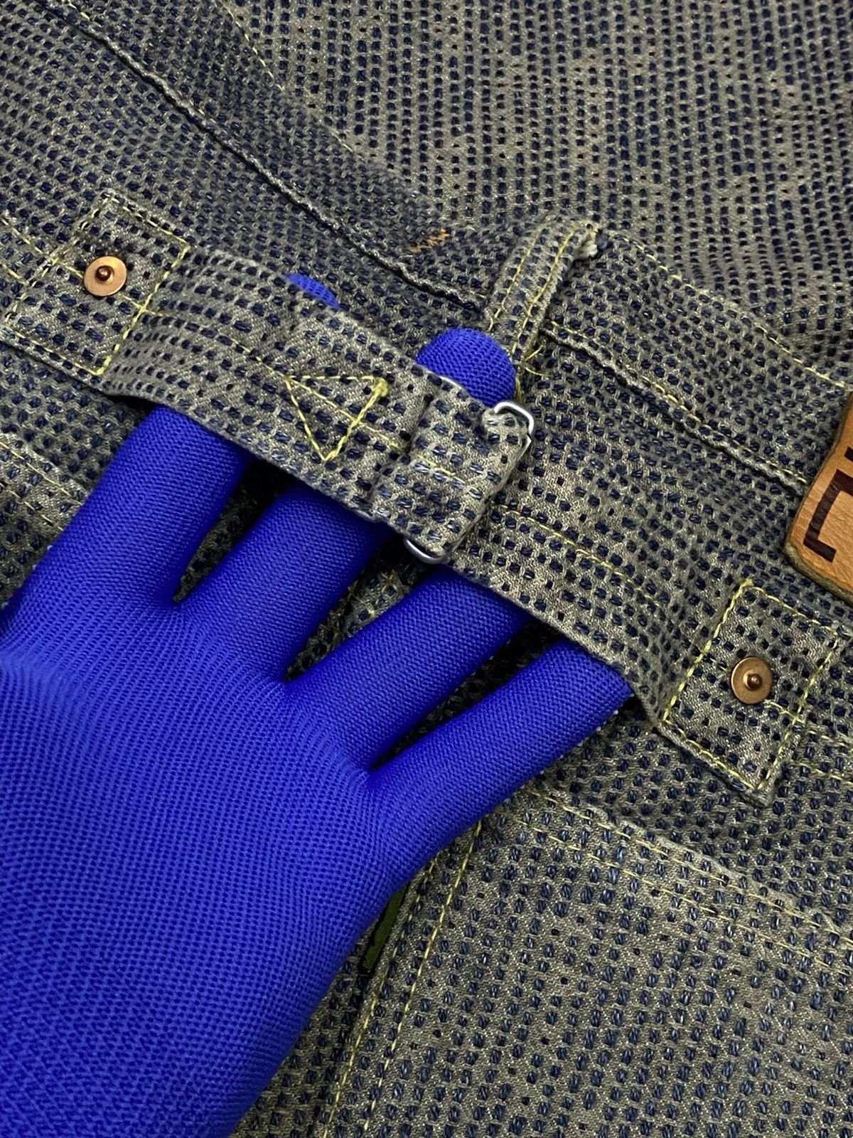 Kapital Kapital Century Monkey Cisco ( Sashiko ) Denim Pants Size US 30 / EU 46 - 15 Thumbnail