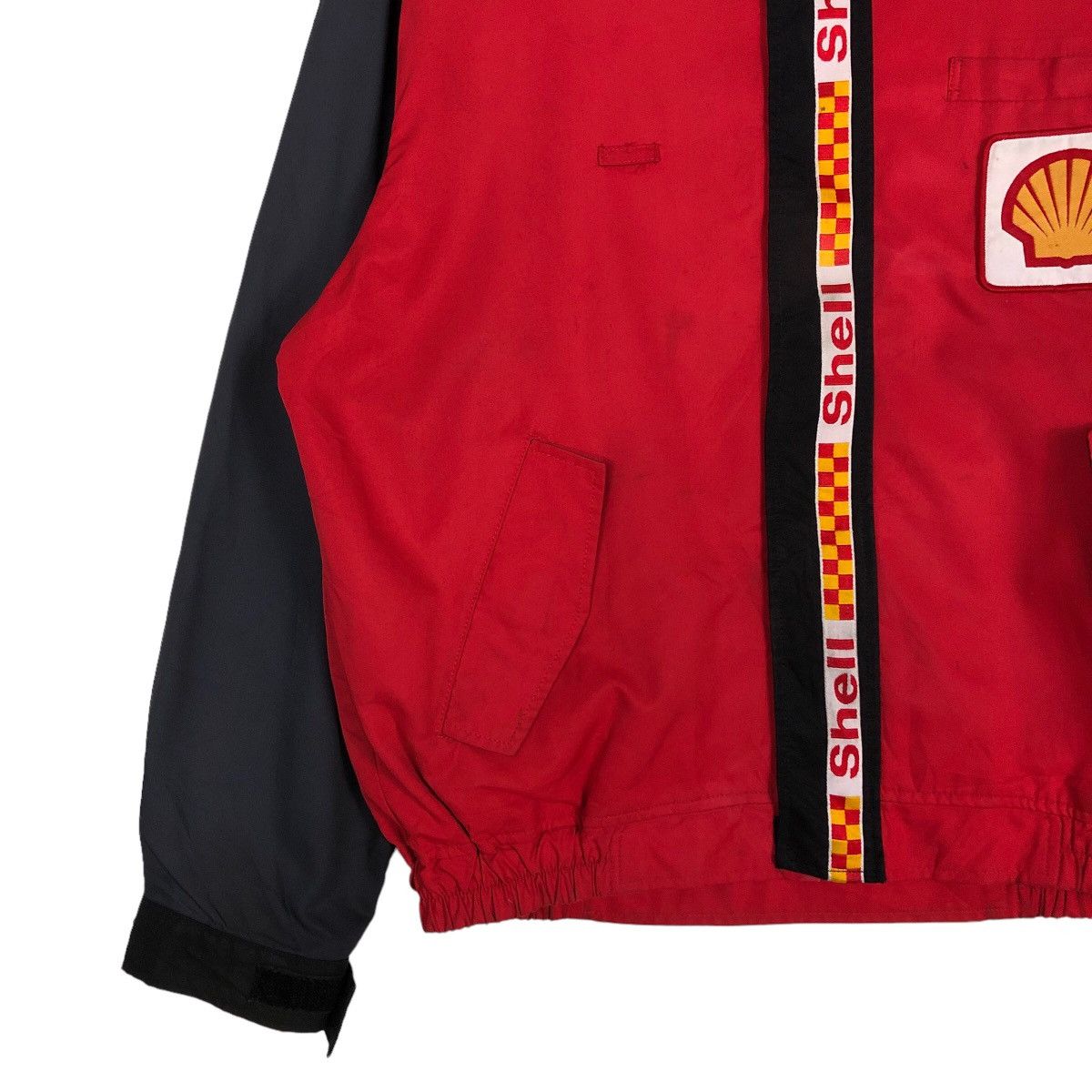 Japanese Brand 🔥Vintage Bomber Jacket Shell Racing Formula 1 Racing Size US L / EU 52-54 / 3 - 4 Thumbnail
