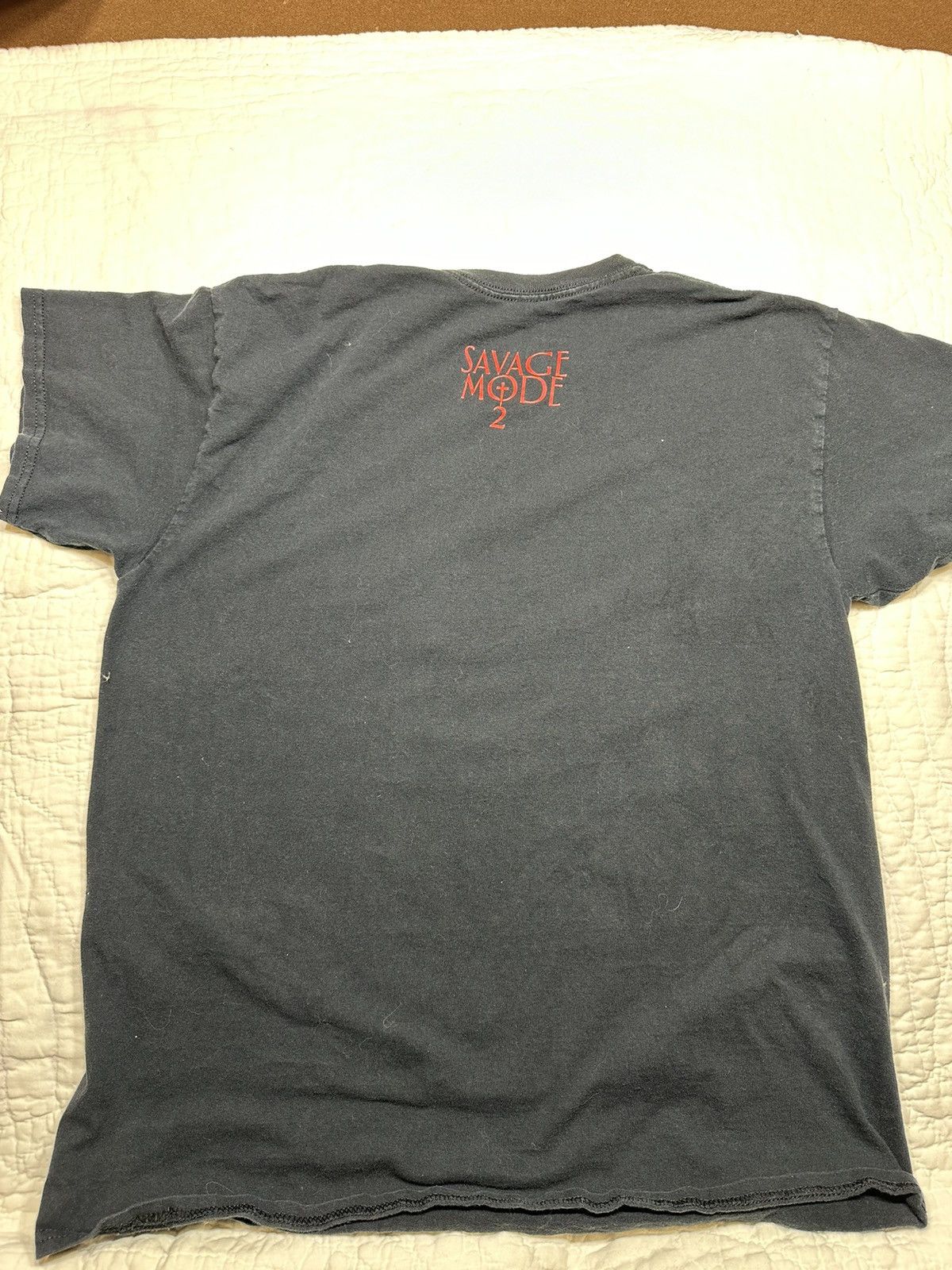 21 Savage 21 SAVAGE METRO BOOMIN “SAVAGE MODE 2” TEE - SIZE LARGE Size US L / EU 52-54 / 3 - 3 Thumbnail