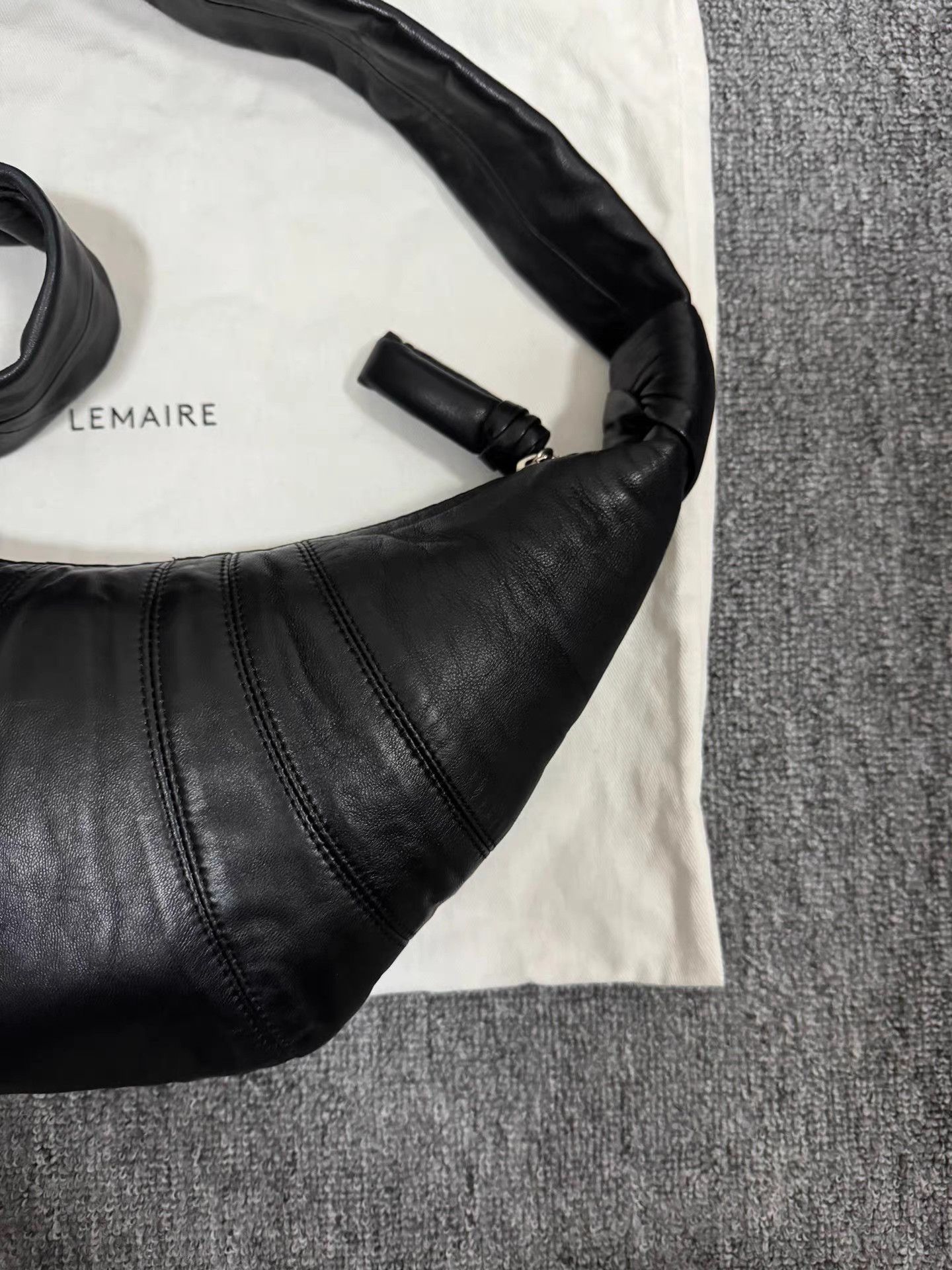 Lemaire Lemaire black Croissant bag Size ONE SIZE - 3 Thumbnail