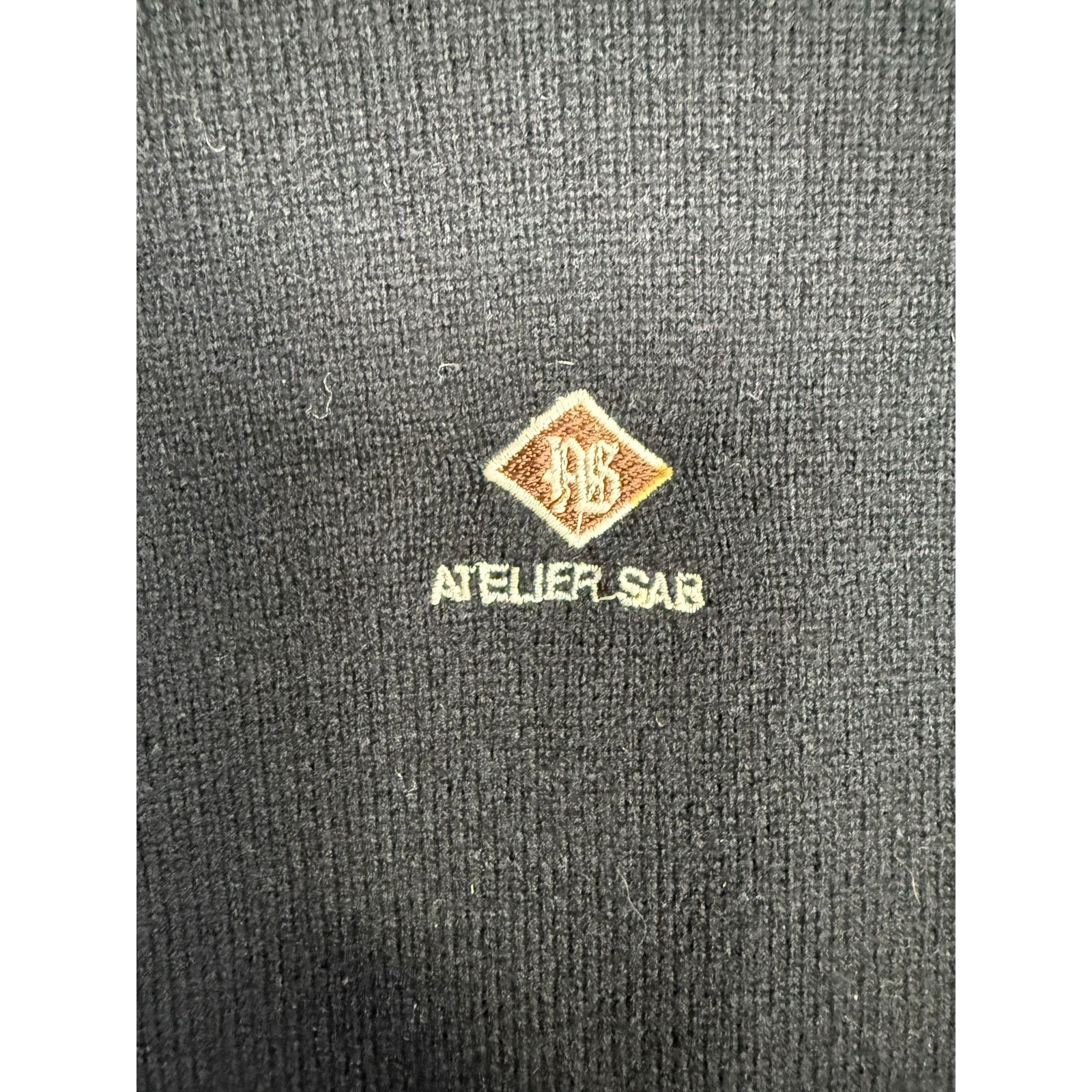 Japanese Brand Atelier Sab logo wool turtleneck sweater M Size US M / EU 48-50 / 2 - 4 Thumbnail