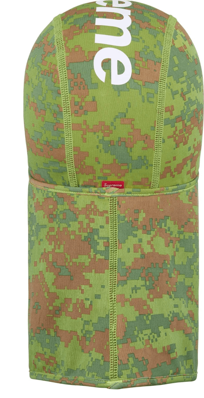 Supreme Supreme Heat Reactive Digi Camo Balaclava Size ONE SIZE - 1 Thumbnail
