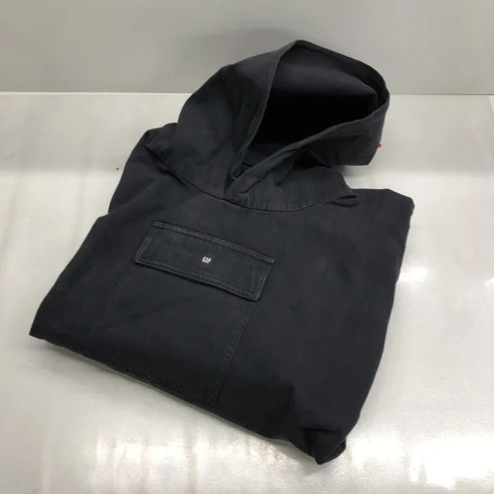 Balenciaga Balenciaga YEEZY x Gap x Balenciaga Black Anorak Jacket -2 Size US S / EU 44-46 / 1 - 3 Thumbnail