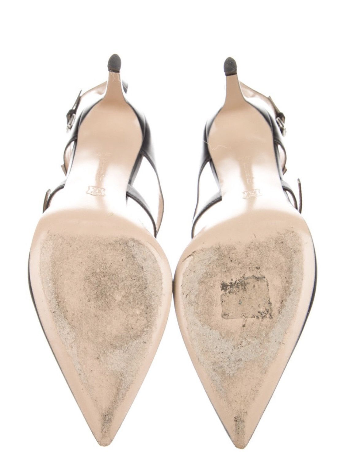 Gianvito Rossi Leather Carey Heel Size US 7.5 / IT 37.5 - 5 Thumbnail