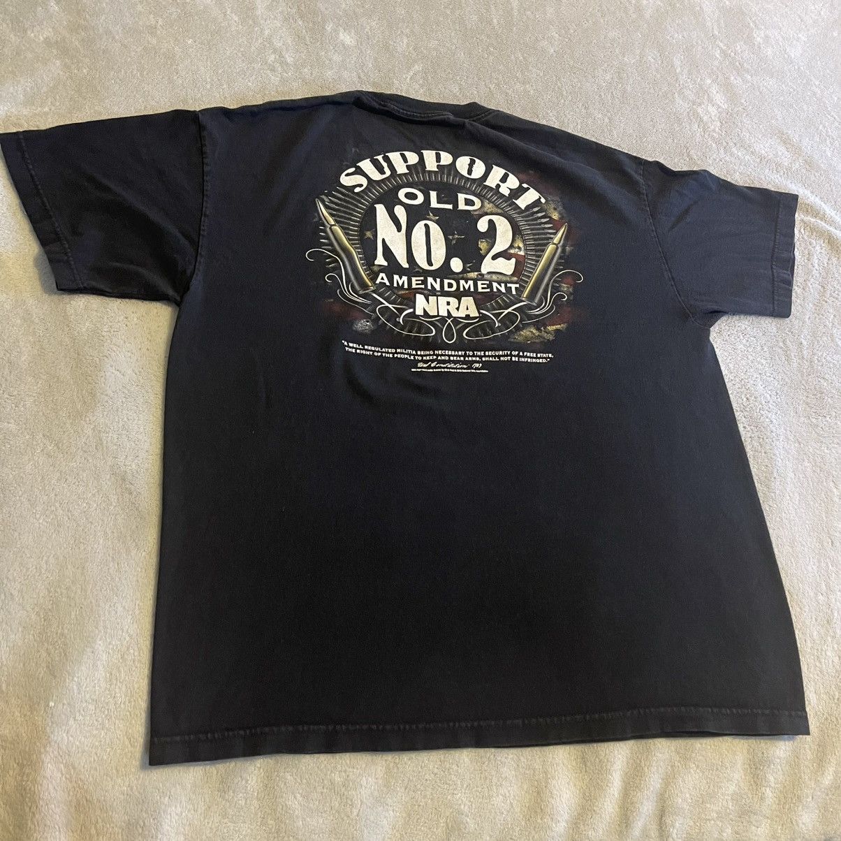 Other NRA Shirt Men XL Black Streetwear Workout Crew Neck Gym Tee Size US XL / EU 56 / 4 - 1 Thumbnail