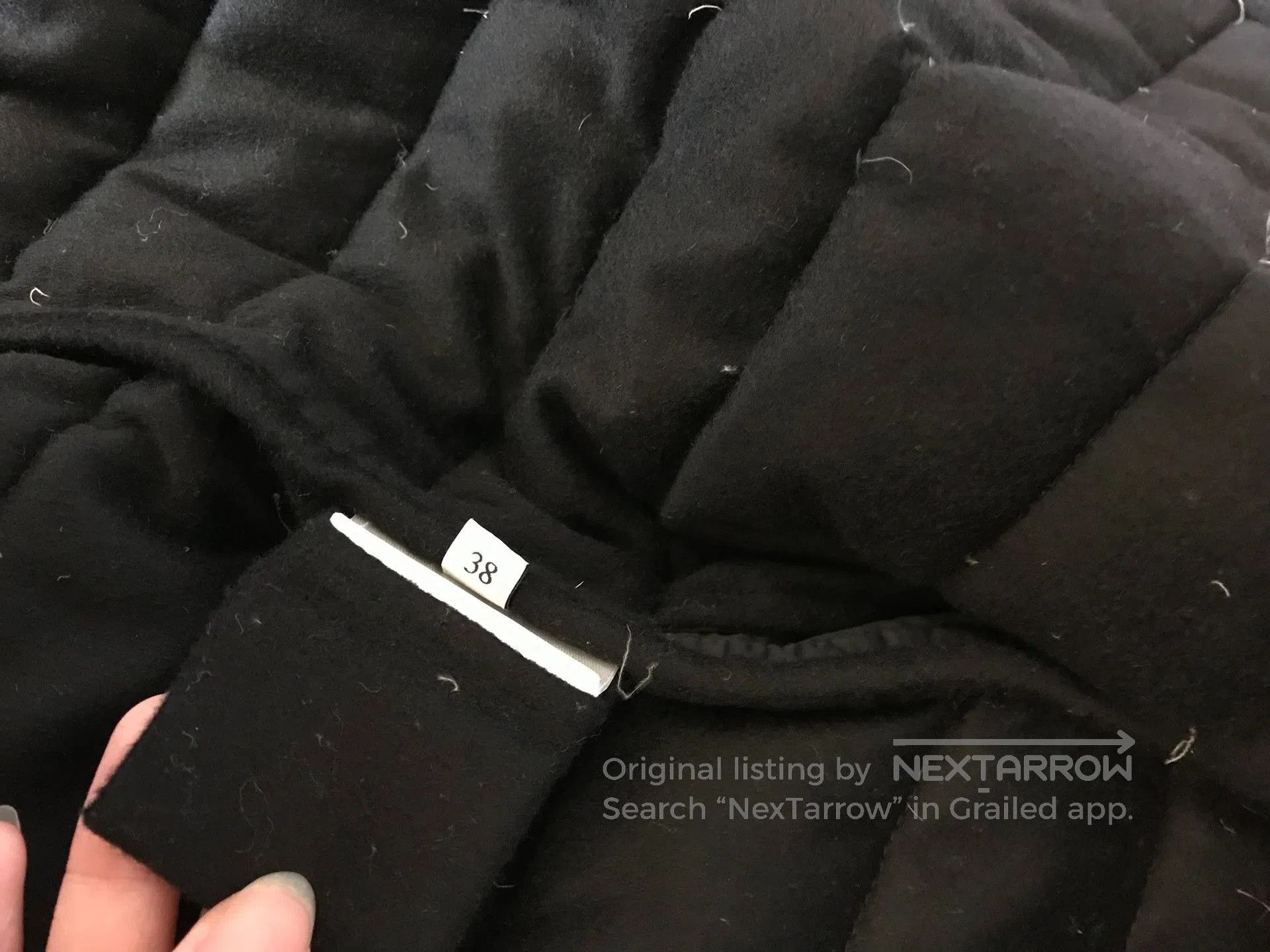 Valentino Valentino Black Down Cloak Coat. Size S / US 4 / IT 40 - 6 Thumbnail