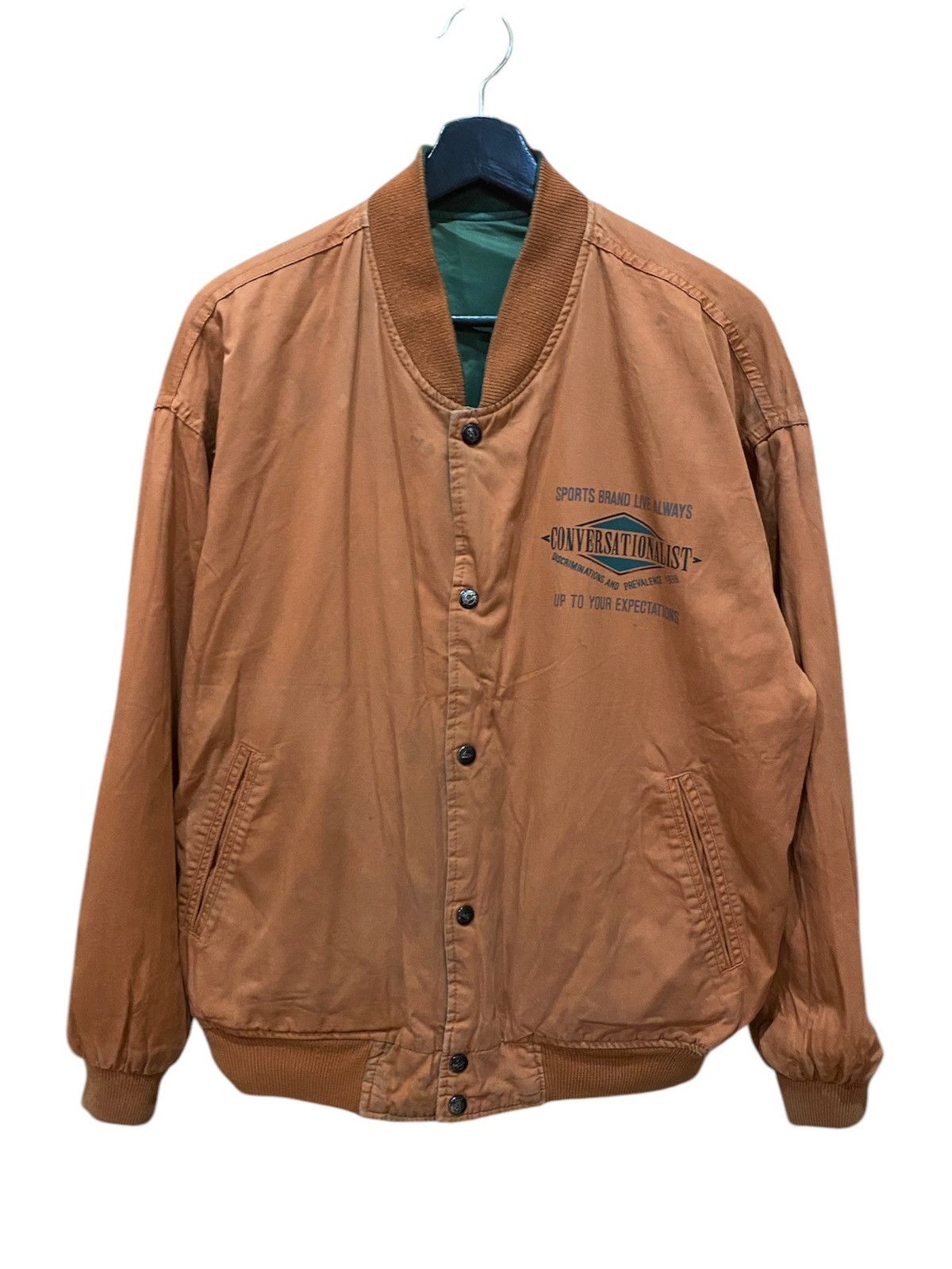 Other VINTAGE MACHOPE AVIATOR BOMBER VARSITY Size US L / EU 52-54 / 3 - 3 Thumbnail