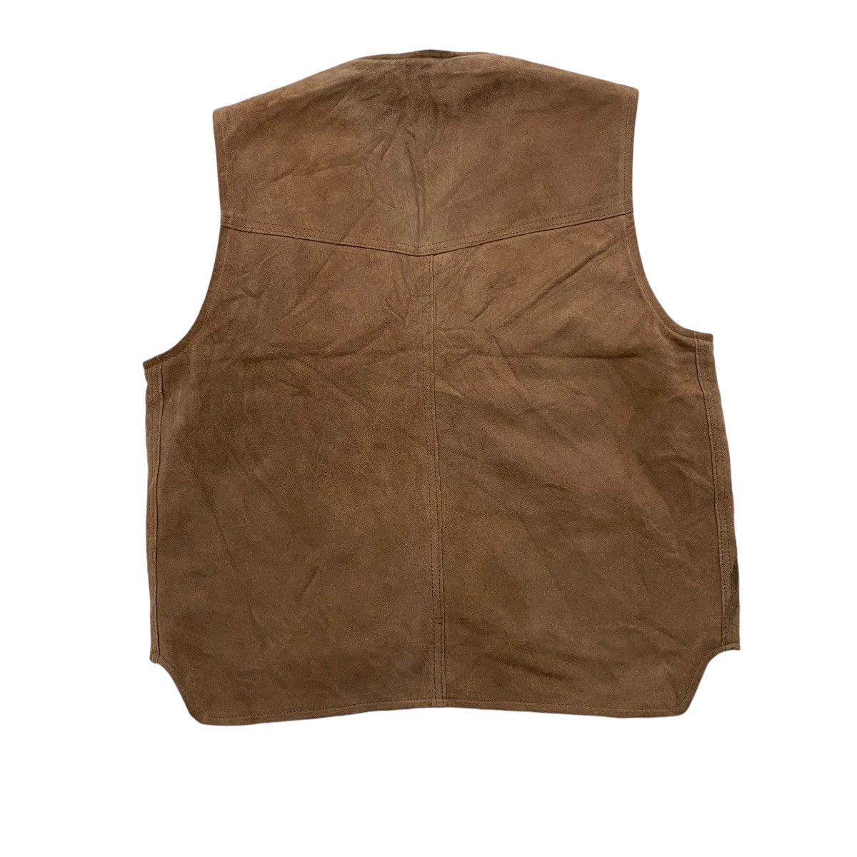 Sears ☀️Vintage Sears brown suede leather vest size M Size US M / EU 48-50 / 2 - 2 Thumbnail