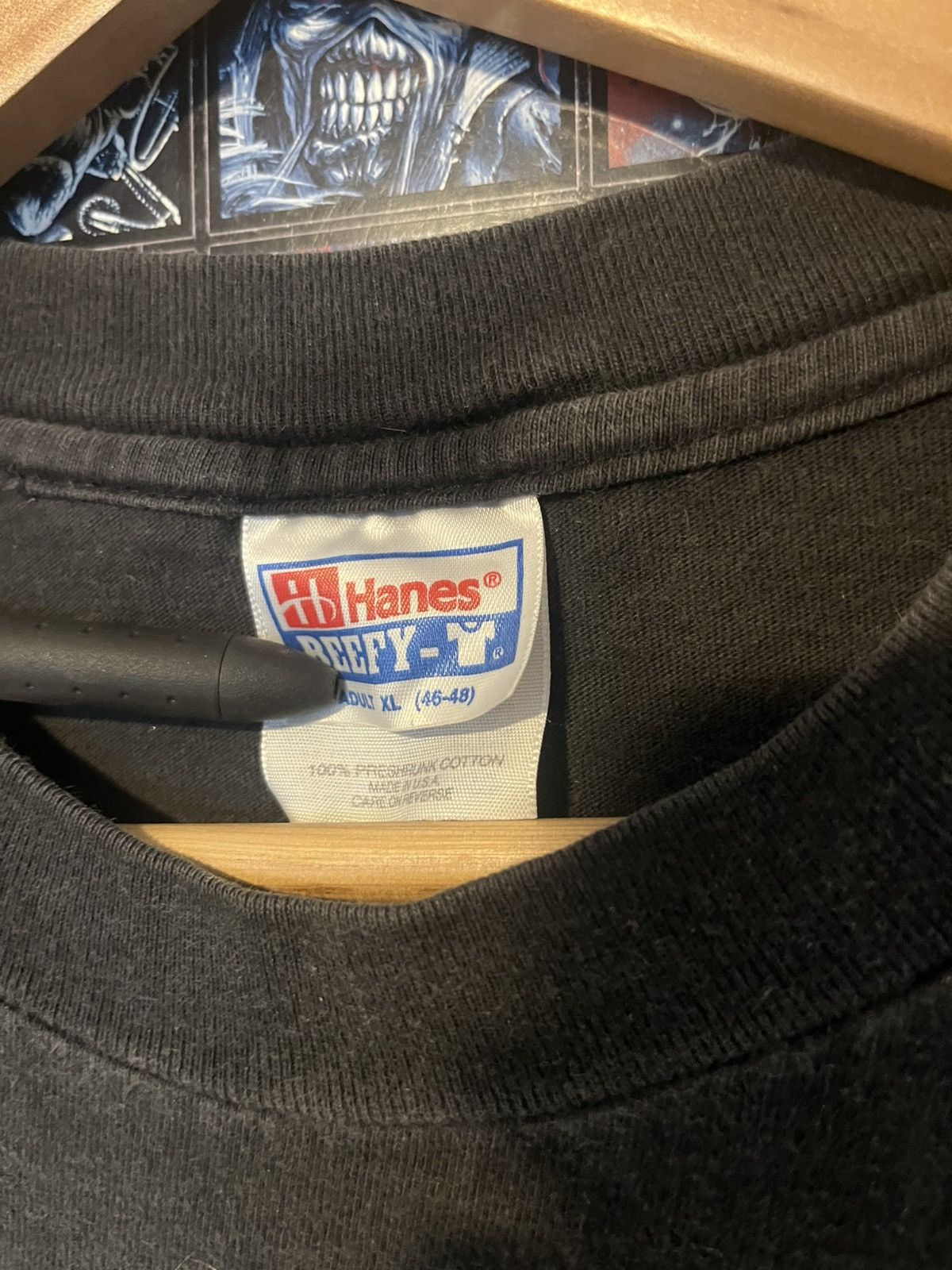 Hanes Vintage 90’s made in USA Leatherman Pride Event Tee shirt Size US XL / EU 56 / 4 - 5 Thumbnail