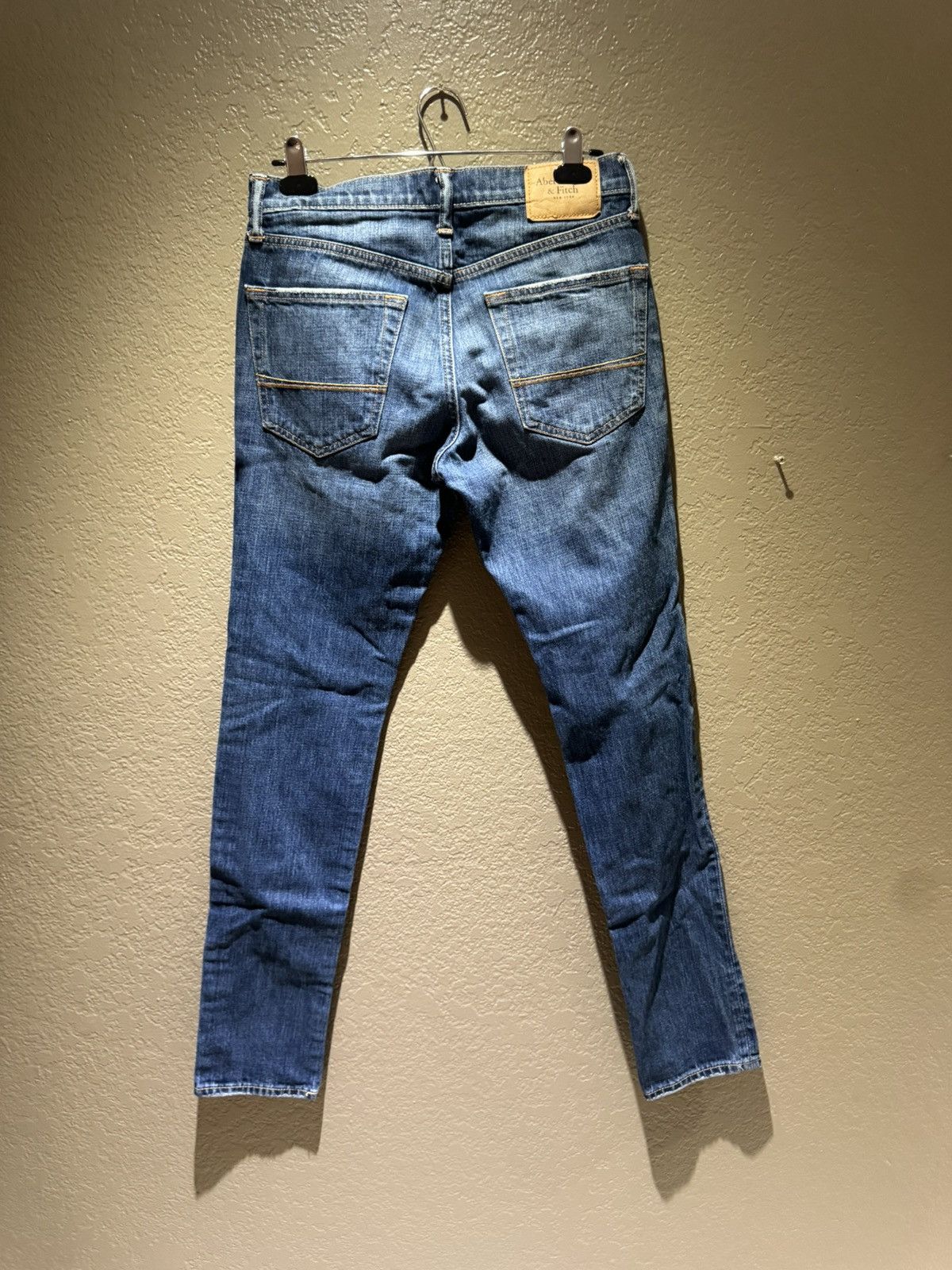 Abercrombie & Fitch Vintage 2000s Abercrombie and Fitch Blue Faded Denim Size US 30 / EU 46 - 12 Thumbnail