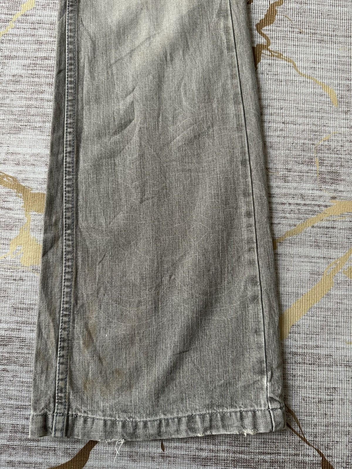 Japanese Brand FLARE London Denim Distressed Denim Size US 34 / EU 50 - 7 Thumbnail
