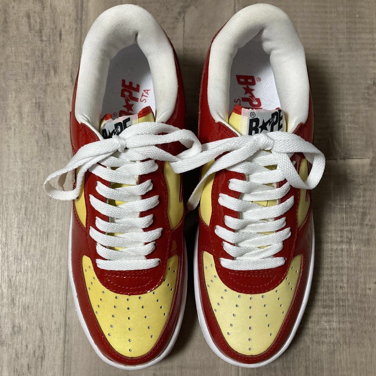 Bape Glitter BAPESTA sneakers a bathing ape BAPE STA Size US 8 / EU 41 - 4 Thumbnail