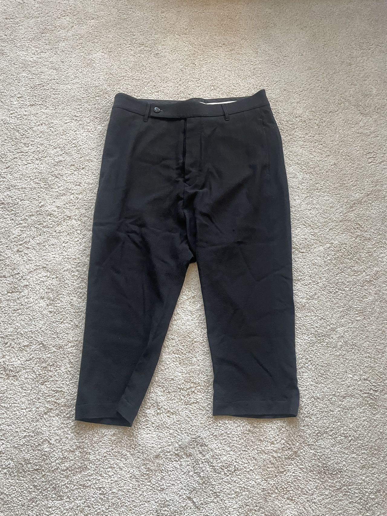 Rick Owens Rick Owens Wool Trouser Size 50 Size US 34 / EU 50 - 1 Thumbnail