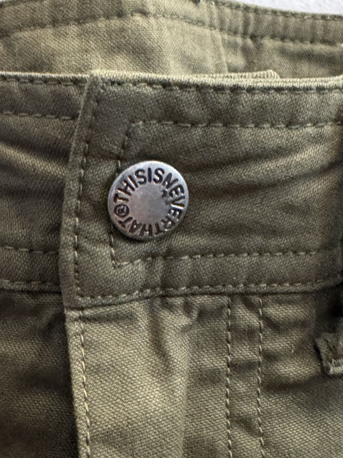 thisisneverthat thisisneverthat Flight Cargo Pant Trouser Bottom Olive Green Size US 32 / EU 48 - 3 Thumbnail