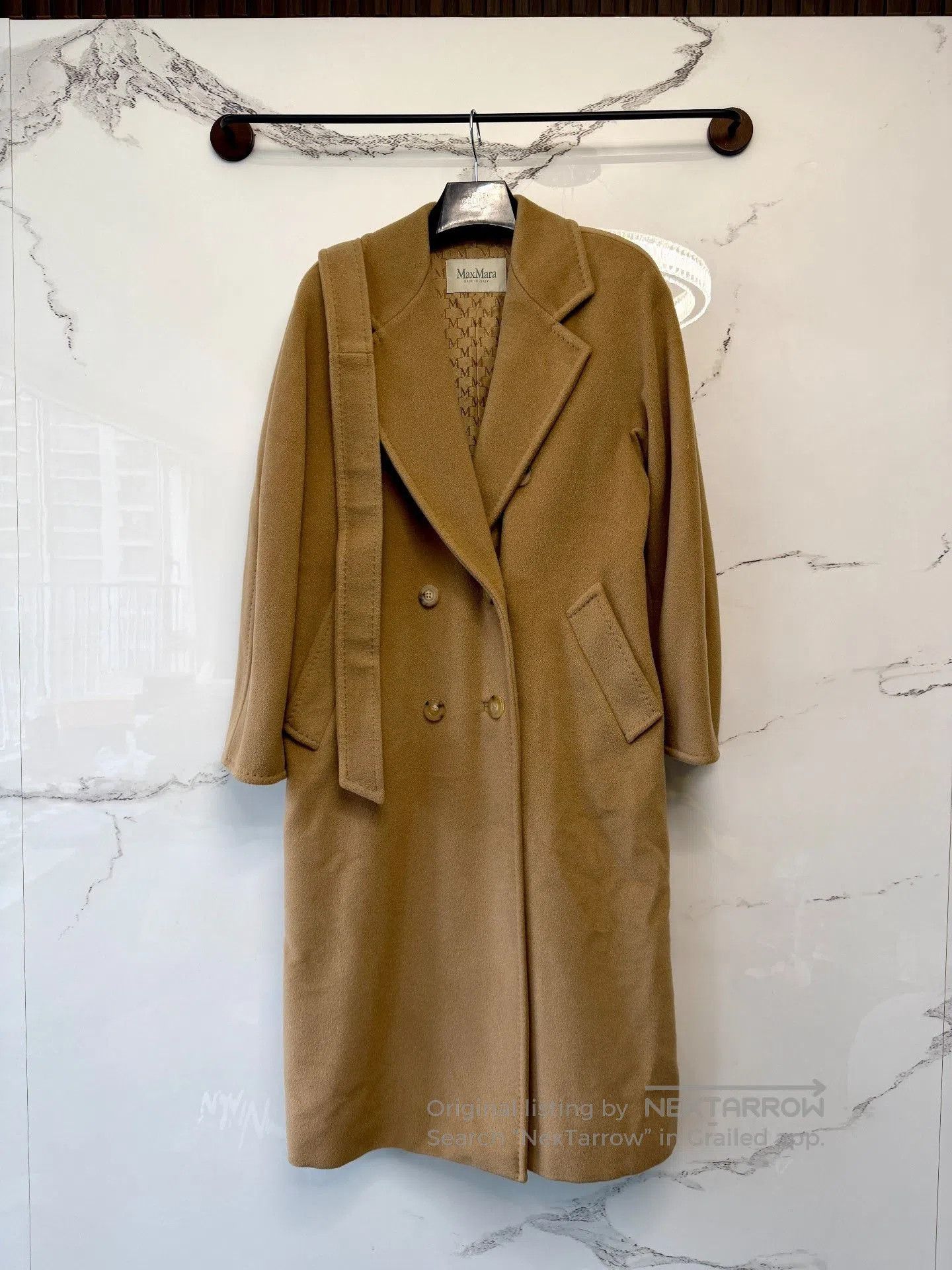 Max Mara maxmara classic khaki coat. Size S / US 4 / IT 40 - 1 Thumbnail