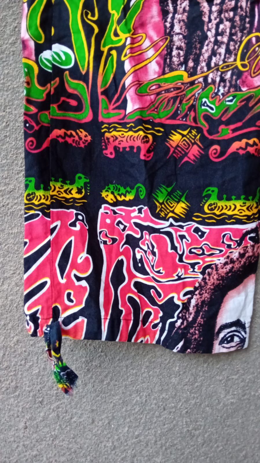 Bob Marley × Vintage Bob Marley Vintage fullprint shorts Raggae Rasta sz W-38cm. Size US 31 - 8 Thumbnail