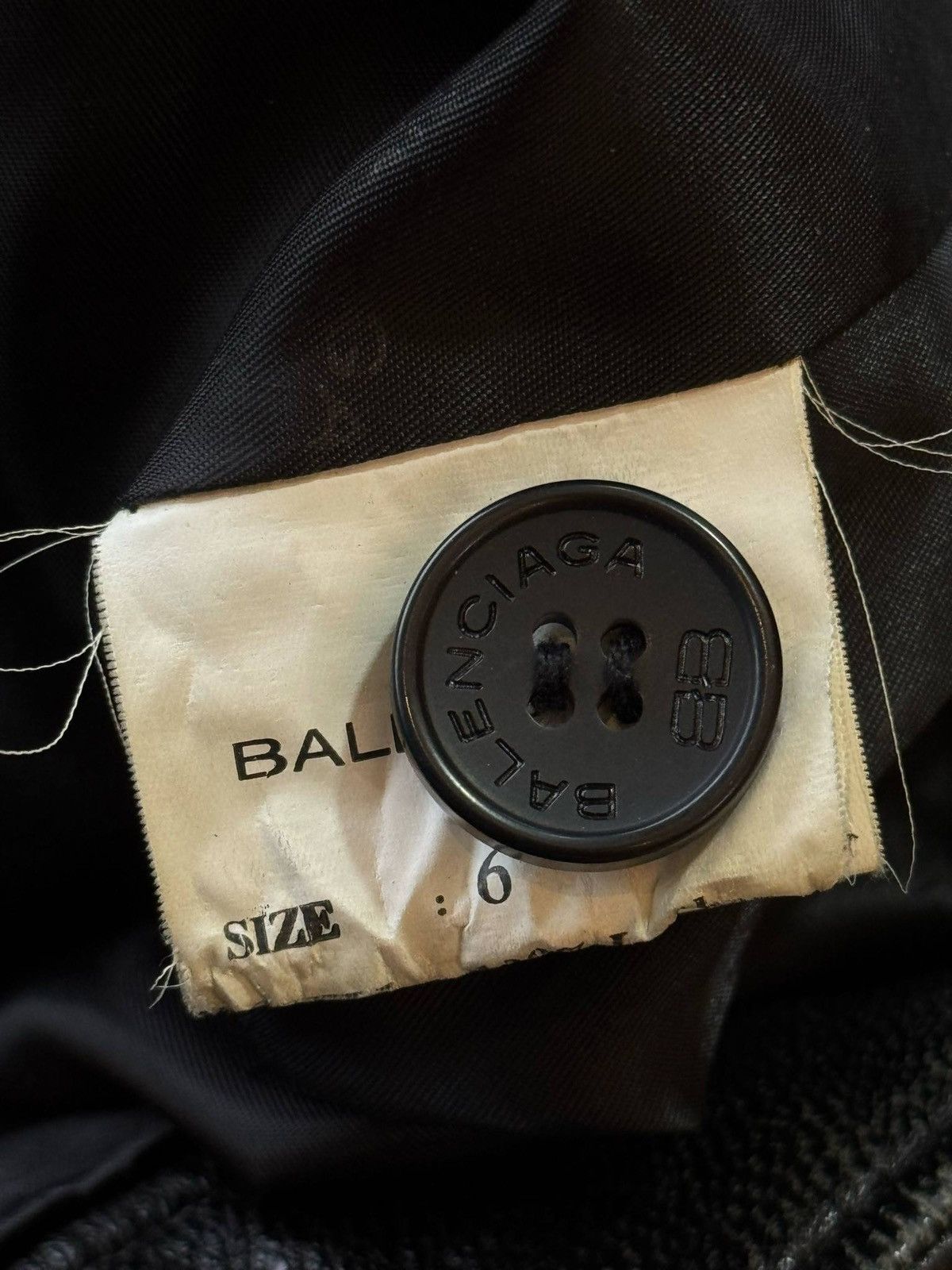 Balenciaga Balenciaga - Nicolas Ghesquiere Leather Jacket Size US XL / EU 56 / 4 - 10 Thumbnail