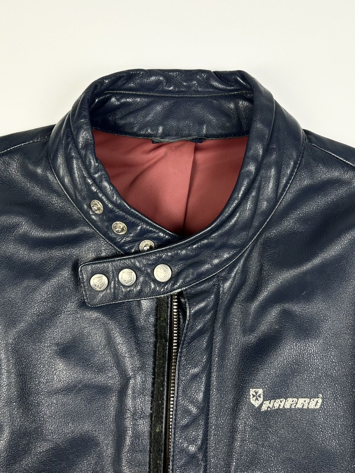 Vintage Rare Vintage 80s Harro Racing Leather Jacket Avantgarde Size US L / EU 52-54 / 3 - 10 Thumbnail