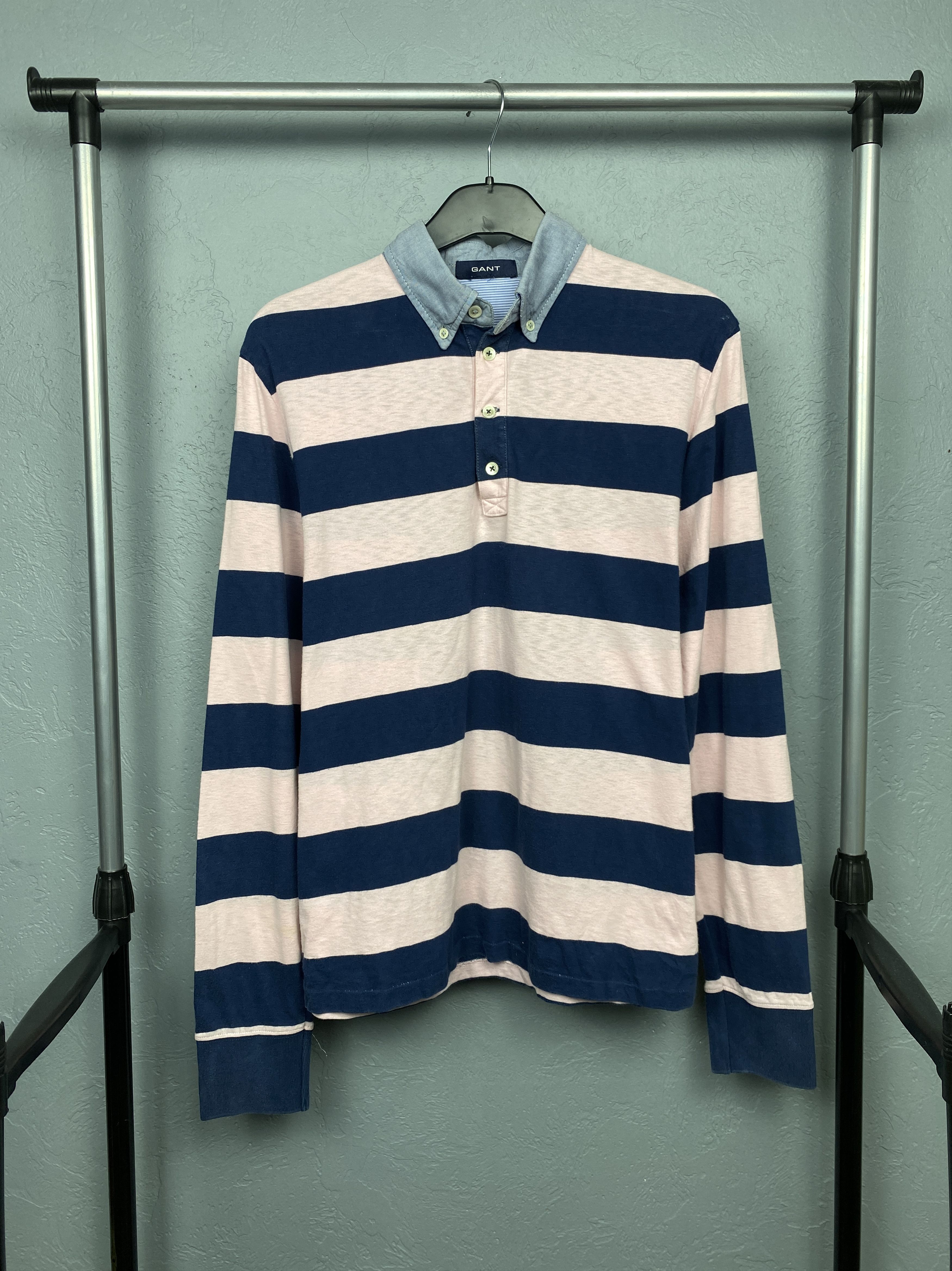 Gant Gant Vintage Mens Rugby Long Sleeve Polo Shirt Size US M / EU 48-50 / 2 - 1 Thumbnail