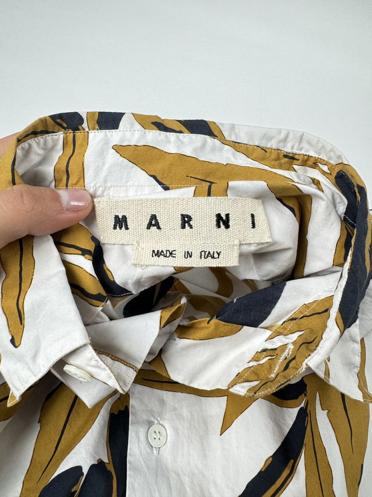 Marni Marni Printed Button Up Shirt Size US S / EU 44-46 / 1 - 8 Thumbnail