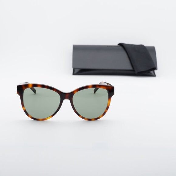 Saint Laurent Paris Saint Laurent SLM107 003 Sunglasses Havana Cat Eye Frame, Gr Size ONE SIZE - 10 Thumbnail