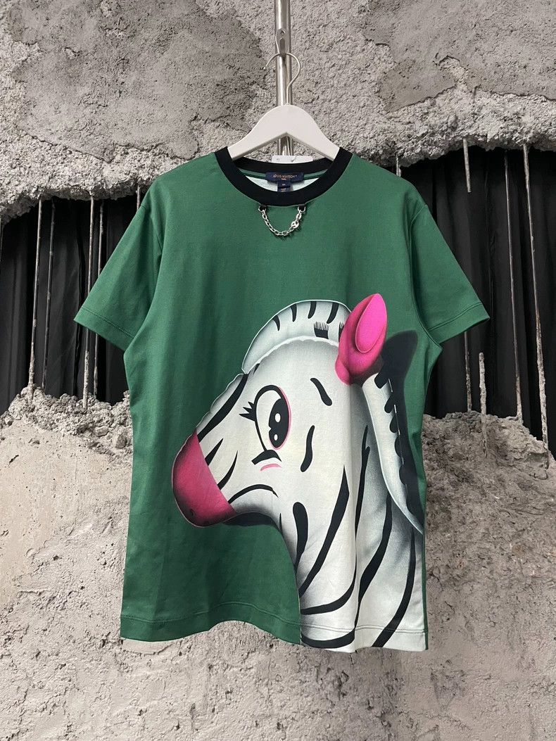 Louis Vuitton Louis Vuitton Cartoon zebra short sleeve Size US M / EU 48-50 / 2 - 1 Thumbnail