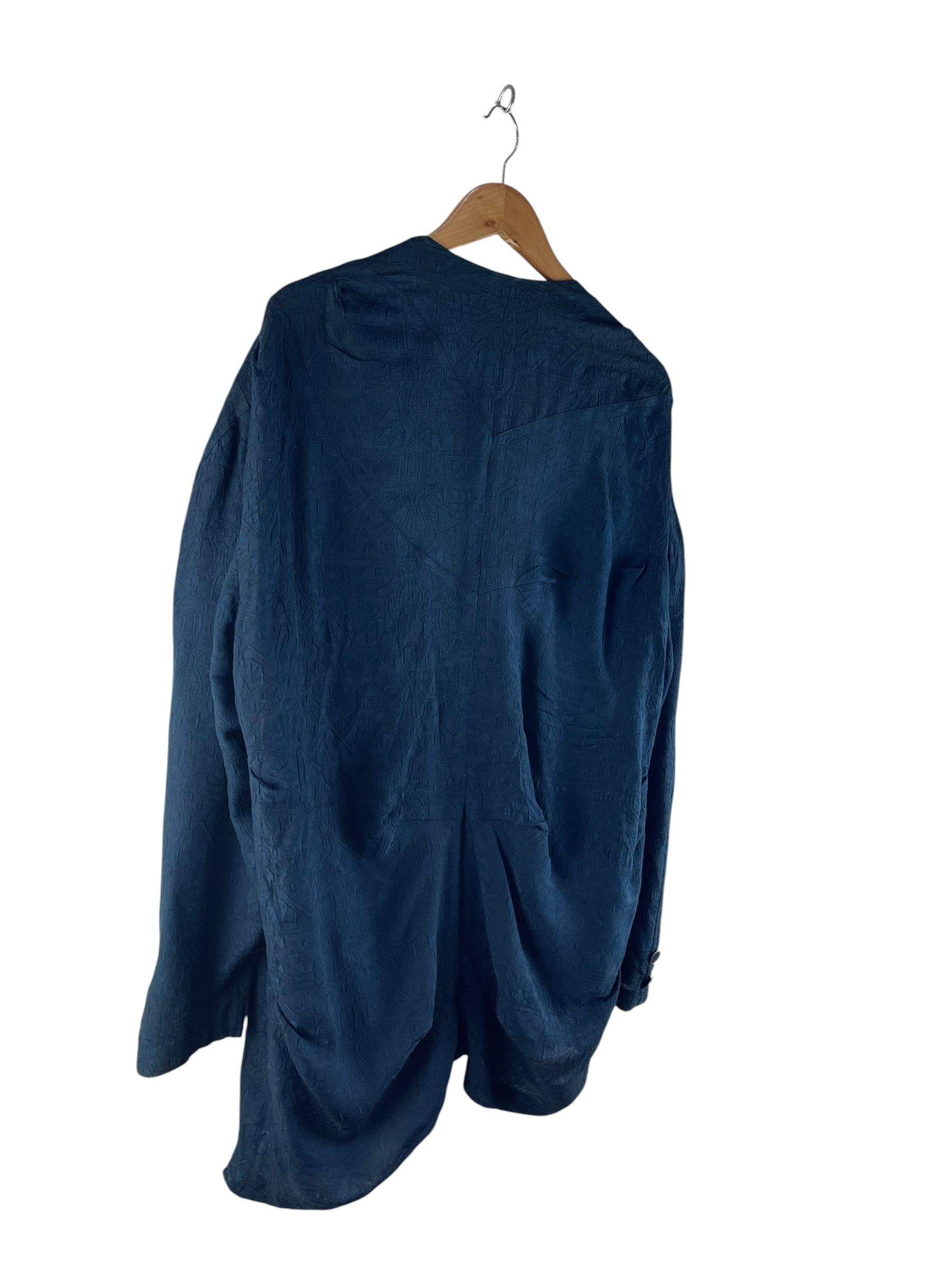 Japanese Brand Vintage Arrston Volaju by Kohshin Satoh Wrap Jacket Teal Size US L / EU 52-54 / 3 - 7 Thumbnail