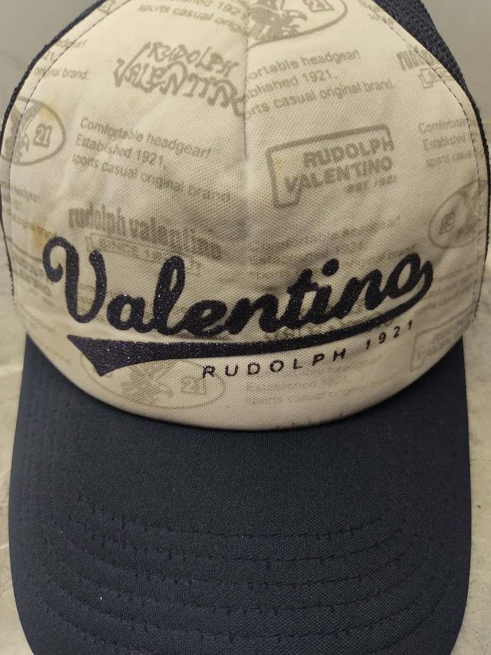 Valentino Vintage Rudolph Valentino Trucker Hat Cap Size ONE SIZE - 3 Thumbnail