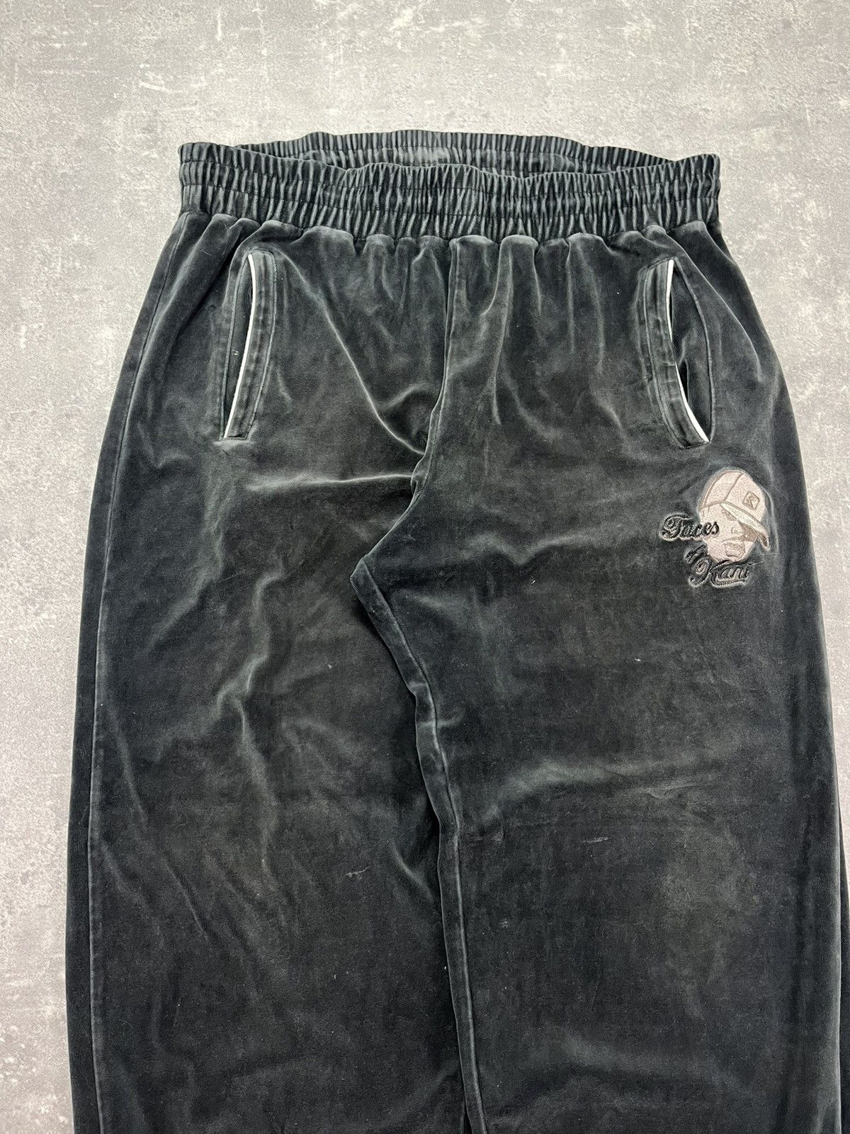 Karl Kani Karl Kani Faces Velour Vintage Baggy Sweatpants XL Size US 38 / EU 54 - 3 Thumbnail