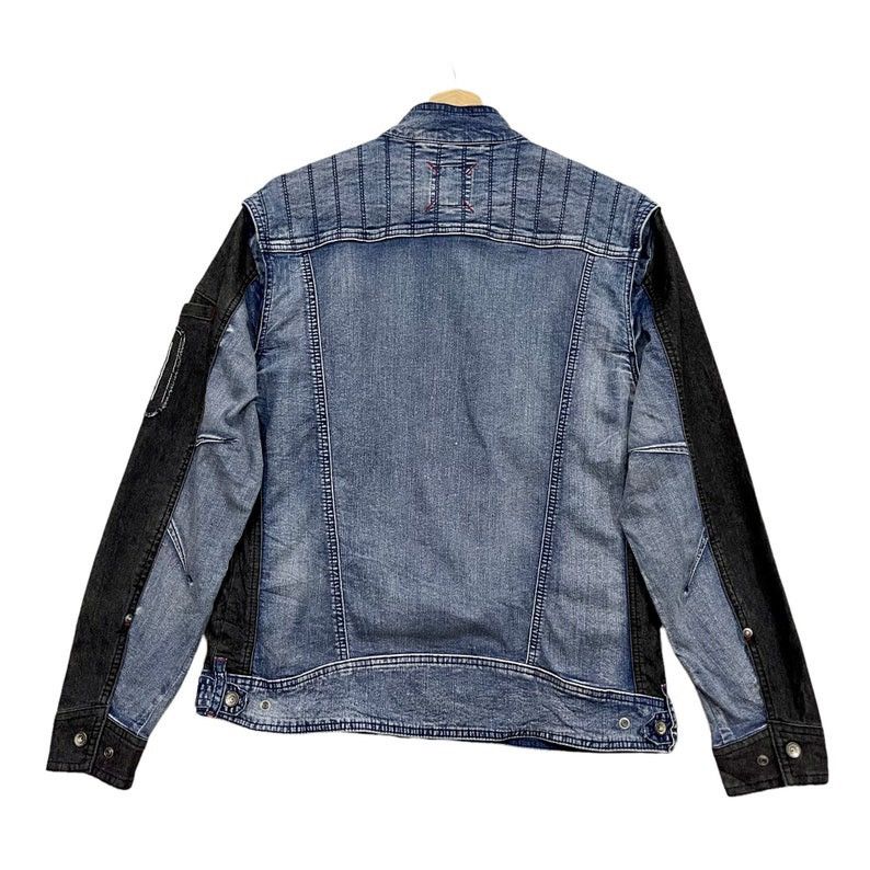 Japan Blue × Vintage Japanese Brand Blue B Zipper Denim Jacket Size US M / EU 48-50 / 2 - 9 Thumbnail