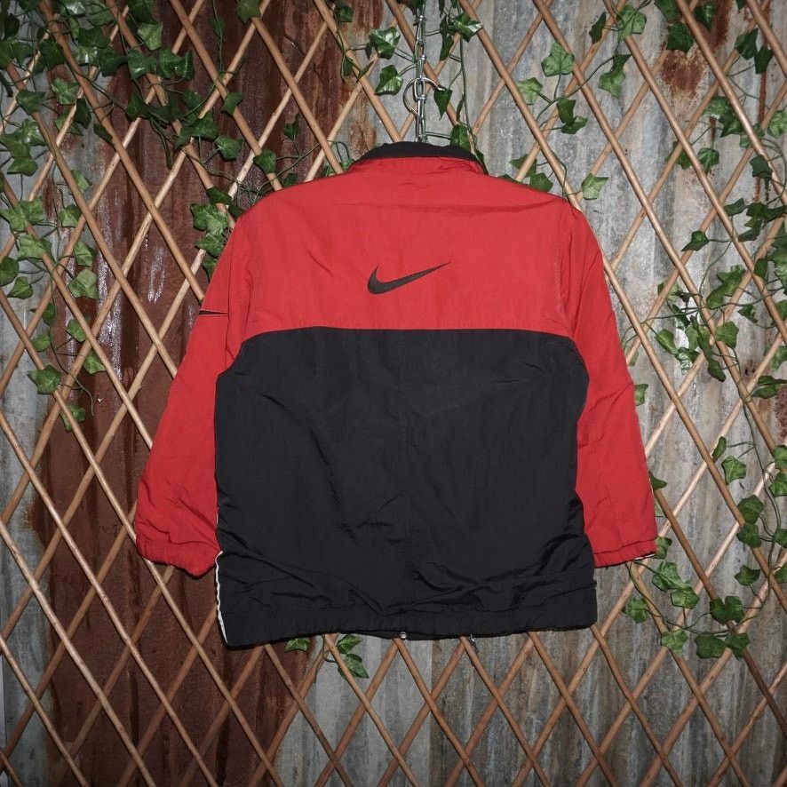 Nike Medium - Vintage Y2K Nike zip up reversible 00s youth jacket Size US M / EU 48-50 / 2 - 2 Thumbnail