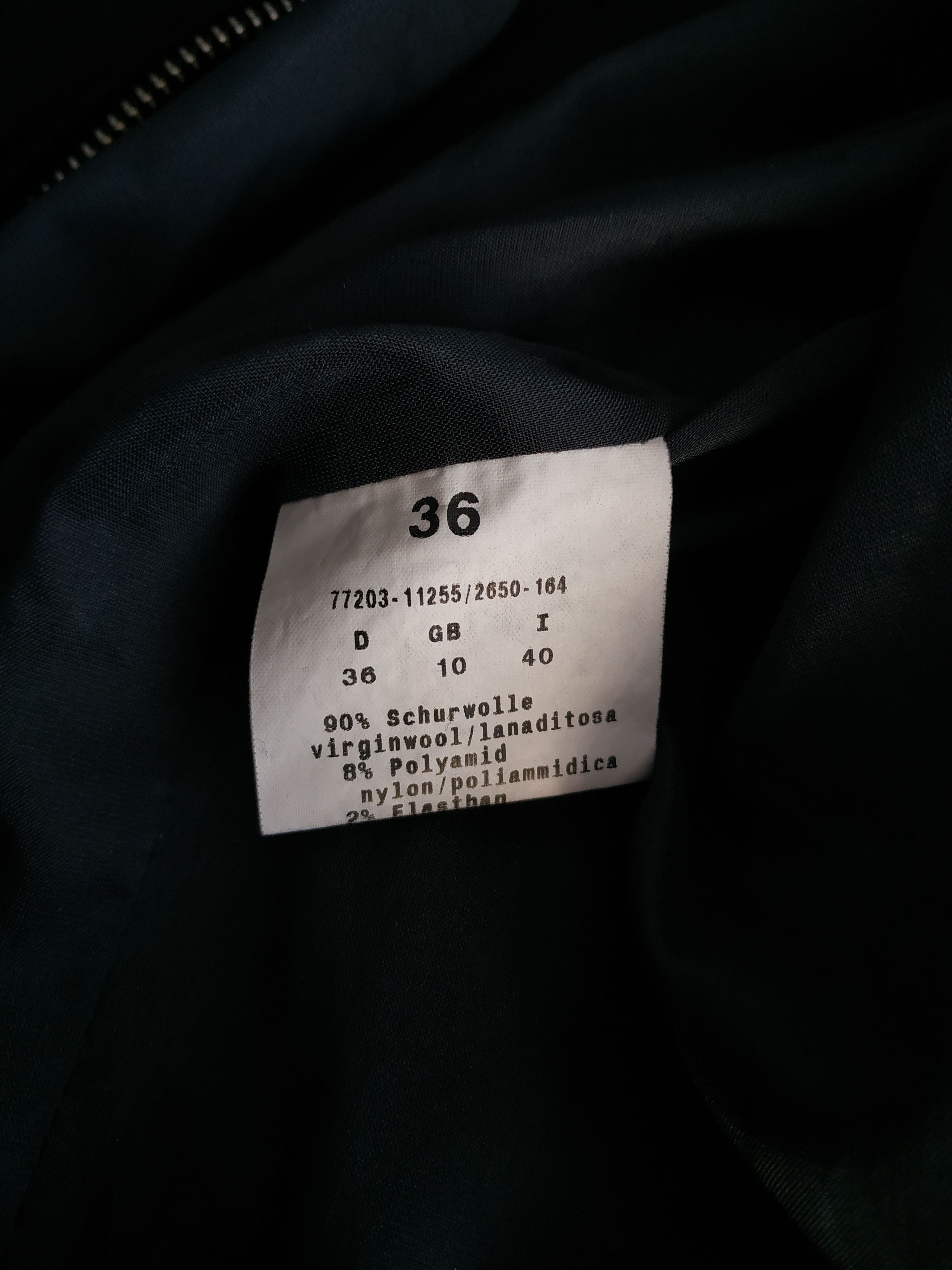 MCM × Vintage MCM Women's Full Zip Wool Vintage Blazer/Suit Jacket, s. S Size S / US 4 / IT 40 - 8 Thumbnail
