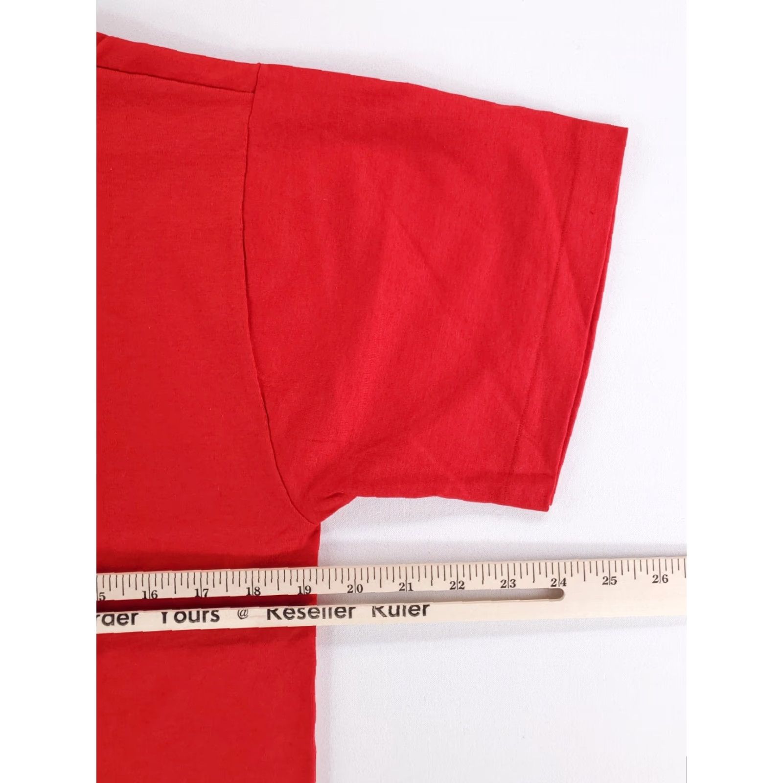 Fruit Of The Loom VINTAGE Fruit of the Loom T-Shirt Red Mens M VTG 90s Single Stitch Philmont BSA Size US M / EU 48-50 / 2 - 8 Thumbnail