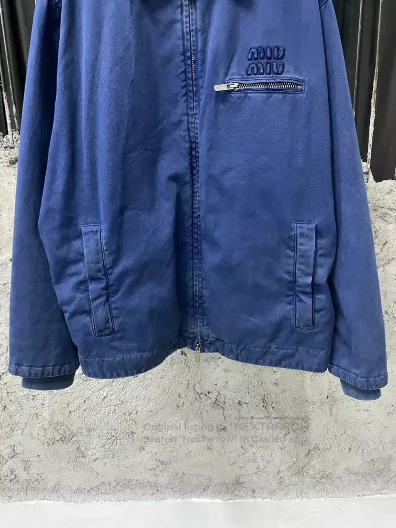 Miu Miu Miu Miu 46 French zipper jacket coat Size XXL / US 16-18 / IT 52-54 - 4 Thumbnail