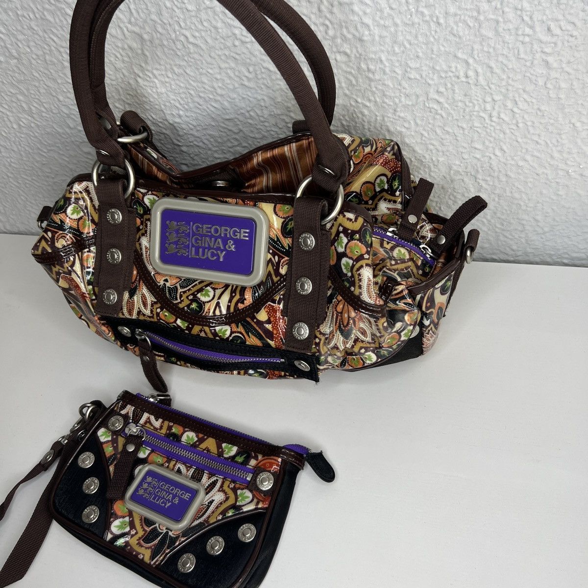 George Gina & Lucy George Gina & Lucy GGL Vintage Bag Retro Y2K Drill Rare Hype Size ONE SIZE - 3 Thumbnail