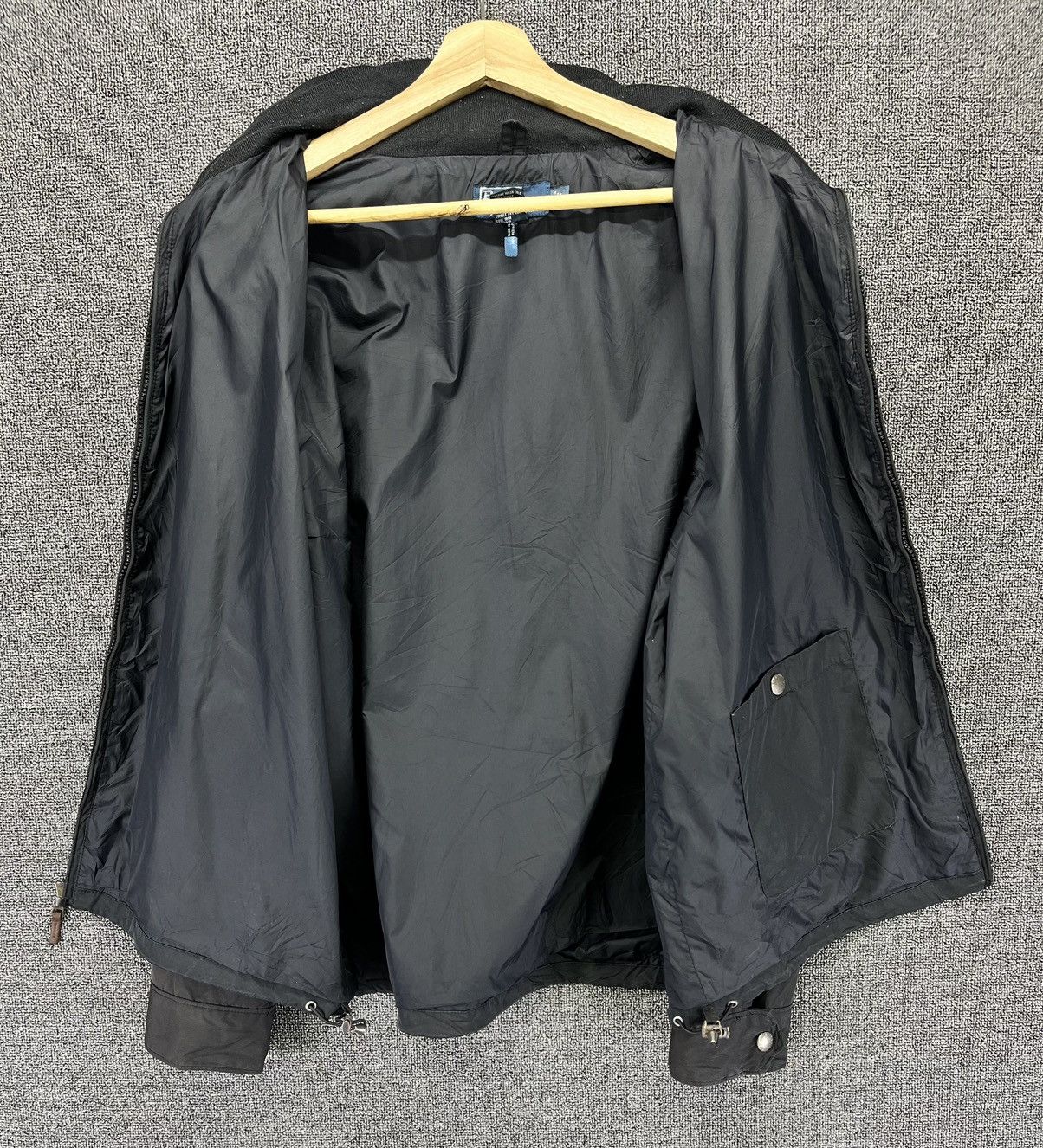 Polo Ralph Lauren Vintage Polo Ralph Lauren Zip Up Trashed Jacket Size US L / EU 52-54 / 3 - 6 Thumbnail