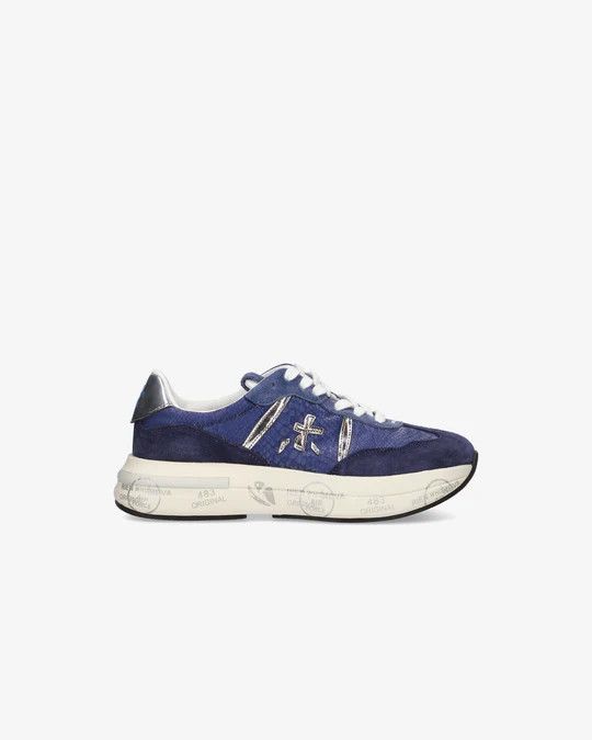 Premiata o1B3y1r0426 Davidd Sneakers in Blue Size US 7 / IT 37 - 1 Thumbnail