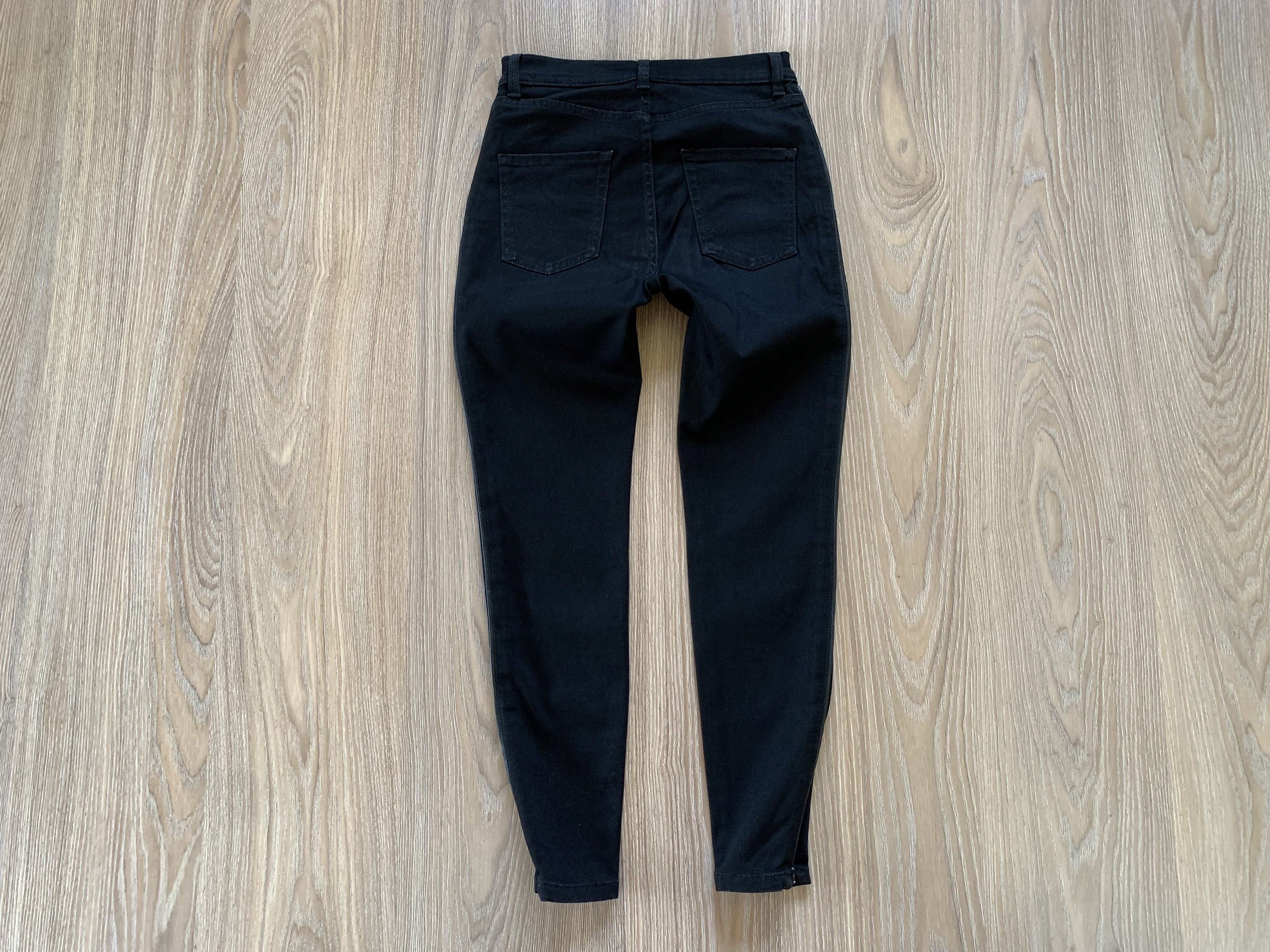 Hugo Boss Womens Hugo Boss Lou Black Skinny High Rise Jeans Size 27" / US 4 / IT 40 - 3 Thumbnail