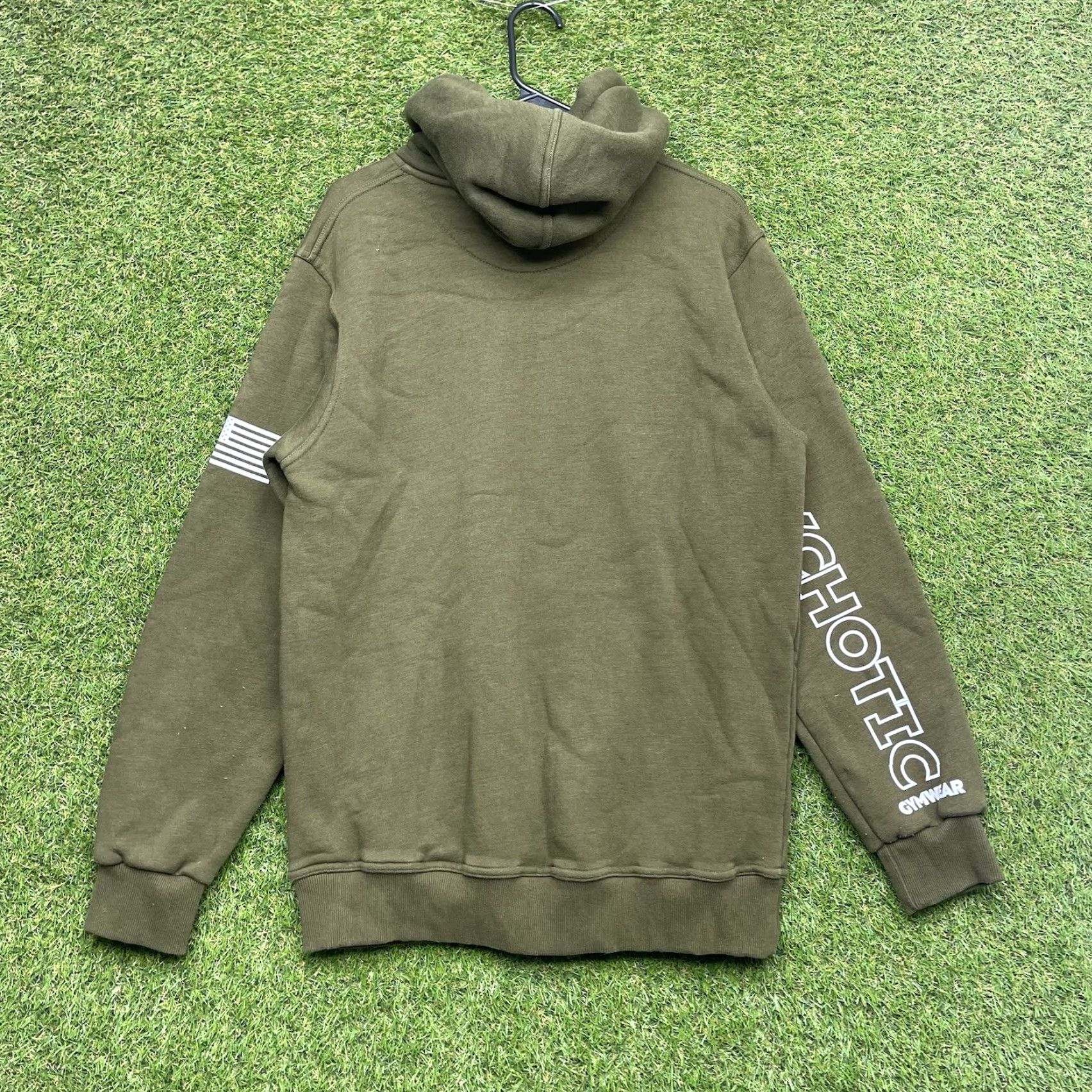 Gymshark Gymshark Hoodie Mens L Green Pockets Solid Fleece Athletic Gymwear Pullover Winter Fall Sports Workout 90s? No. Genders end Mens. Size US L / EU 52-54 / 3 - 2 Thumbnail