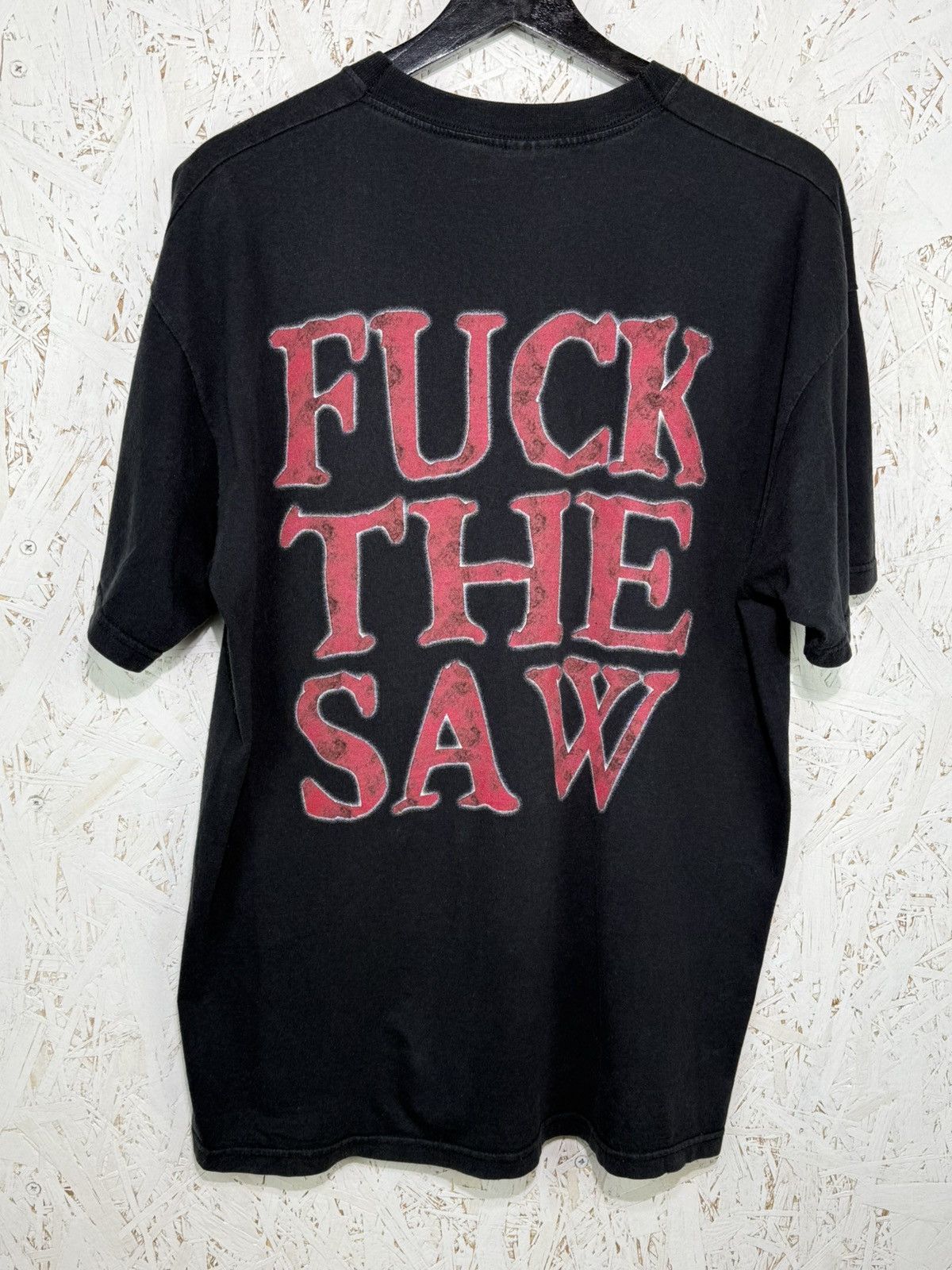 Band Tees Debauchery Chainsaw Masturbation 2004 Death Metal Band Tee L Size US L / EU 52-54 / 3 - 4 Thumbnail