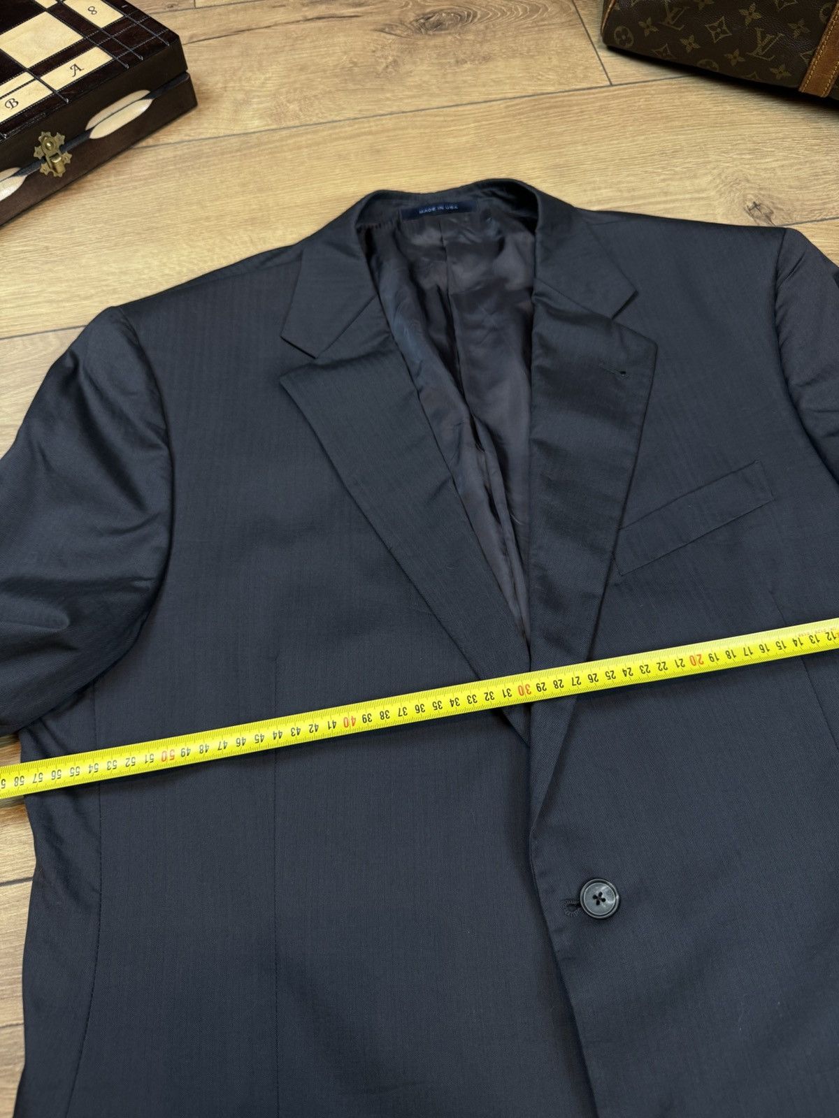 Loro Piana Vintage wool blazer Loro Piana Italy original luxury item Size 46R - 4 Thumbnail
