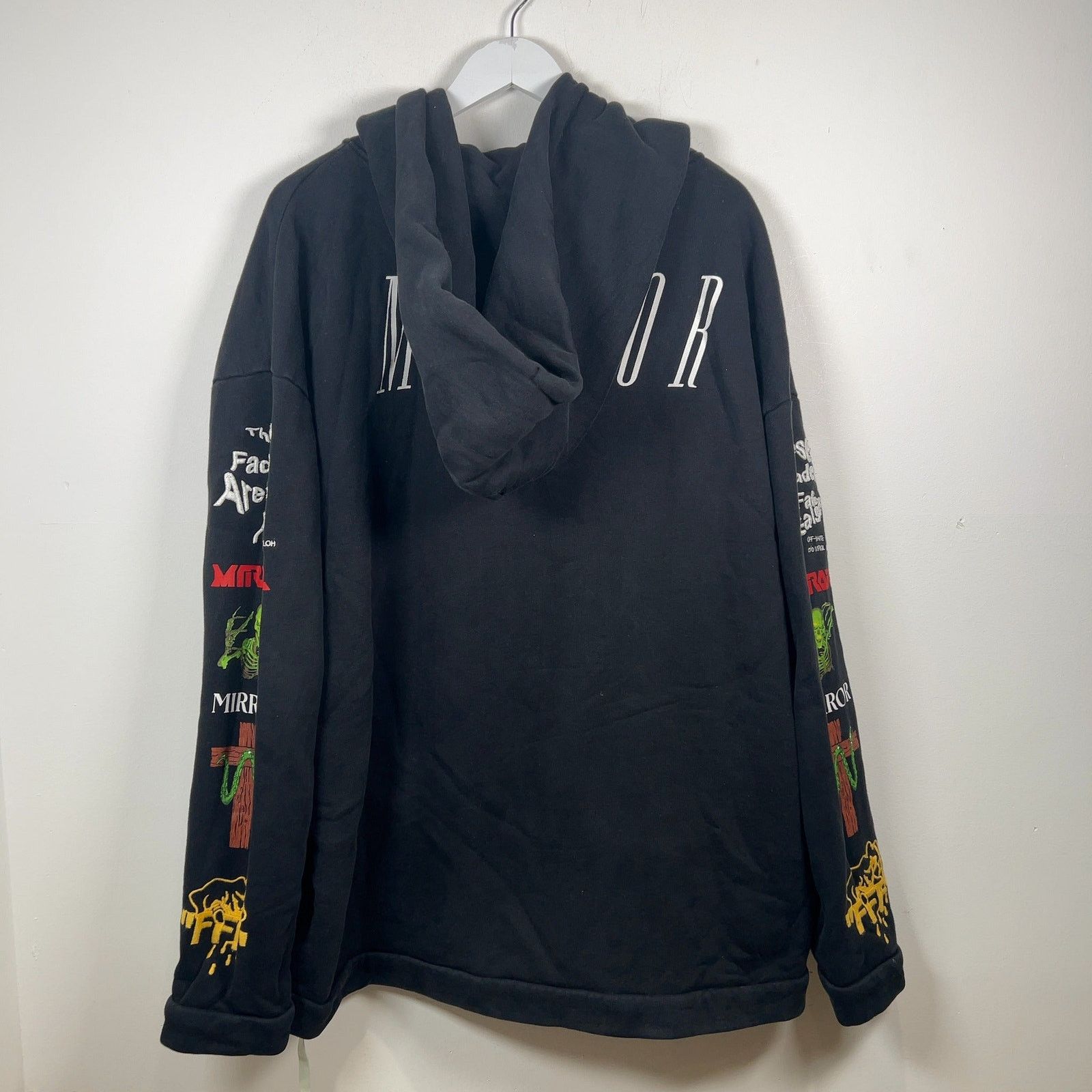 Off-White Off-White 'Mirror' Multi Graphic Zip-Up Hoodie Size US M / EU 48-50 / 2 - 5 Thumbnail