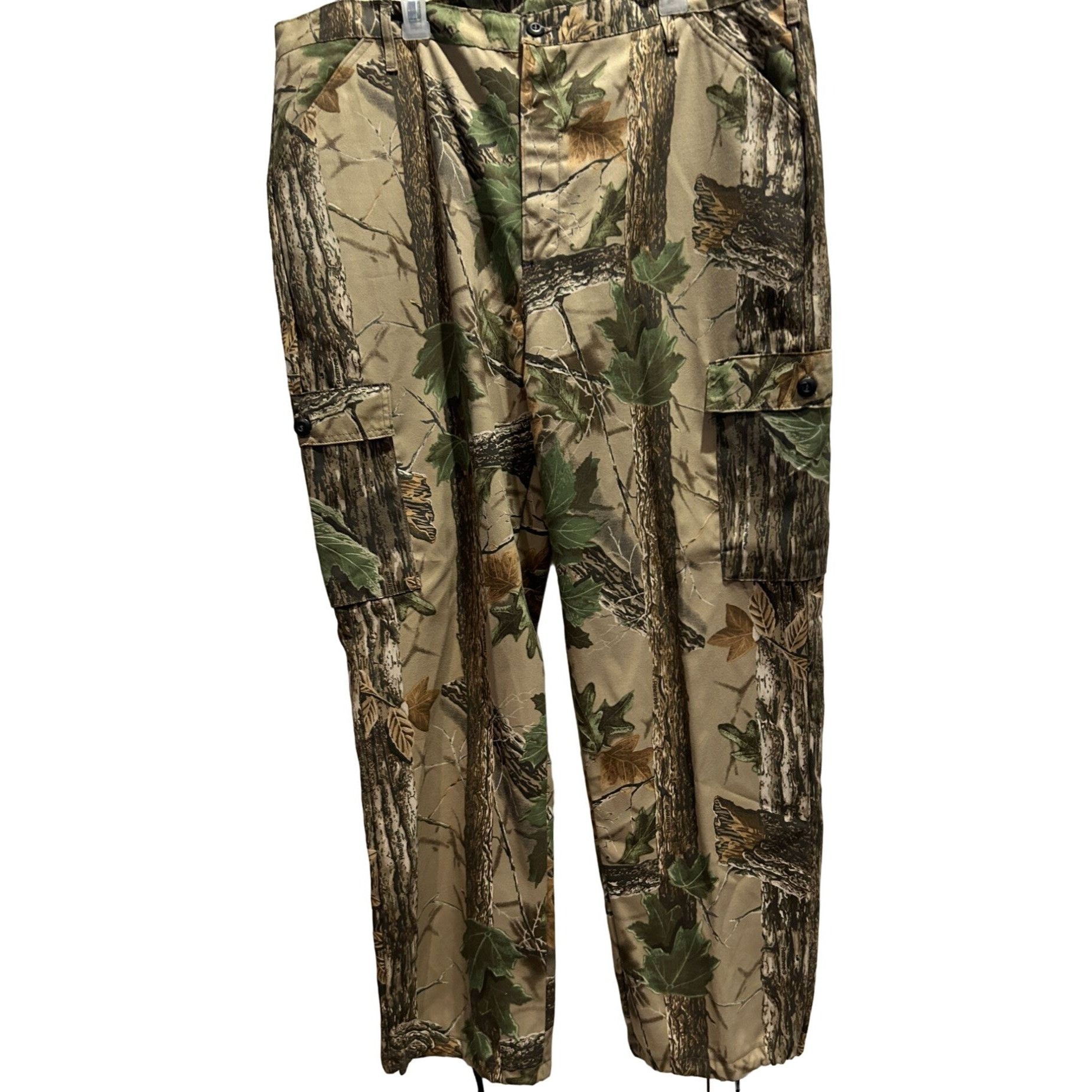 image of Realtree Liberty Camouflage Pants XL Regular Waist 40 - 42 in Green Brown, Men's